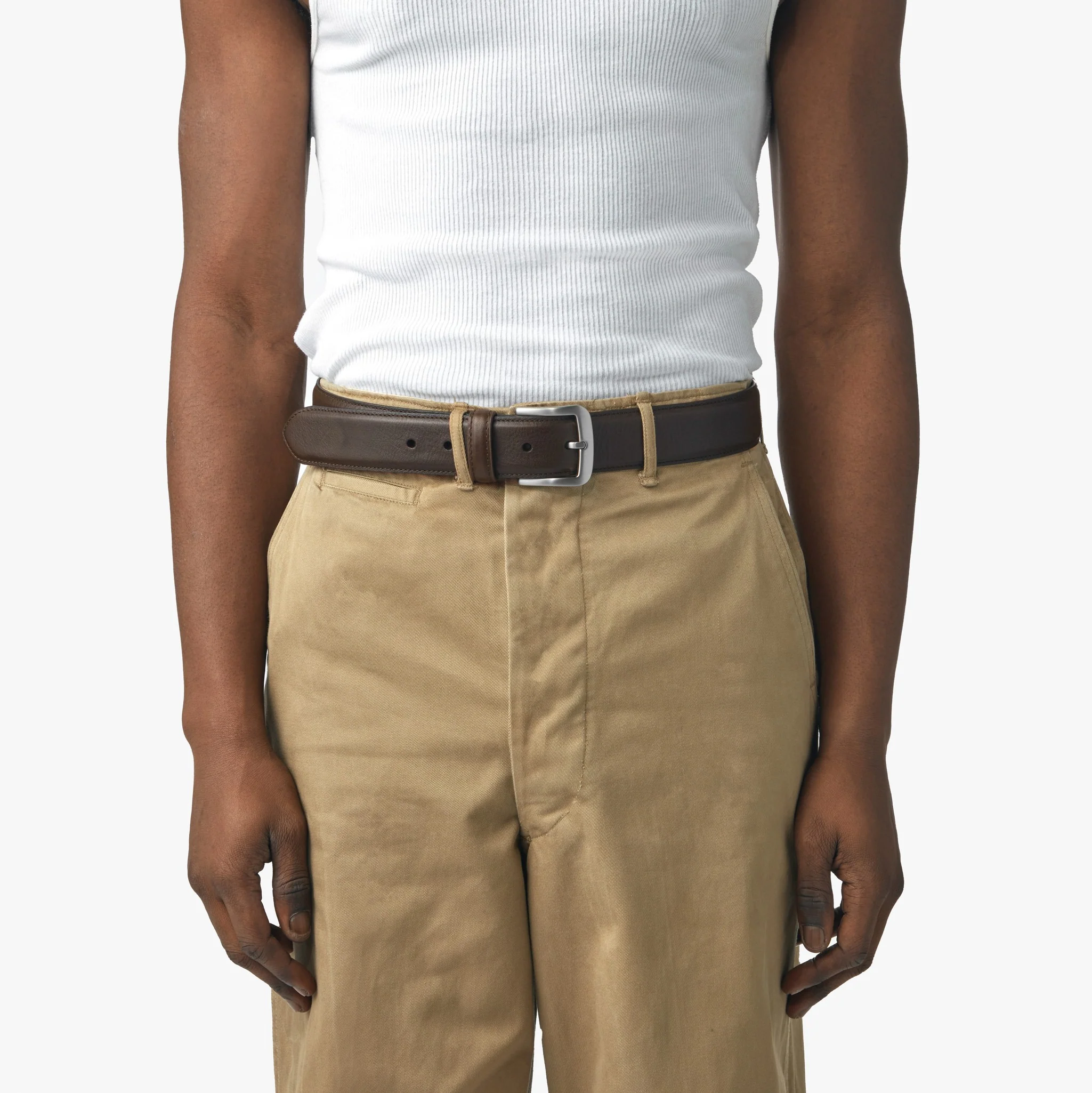 1 1/2" Canfield Belt - Dark Brown - Image 3
