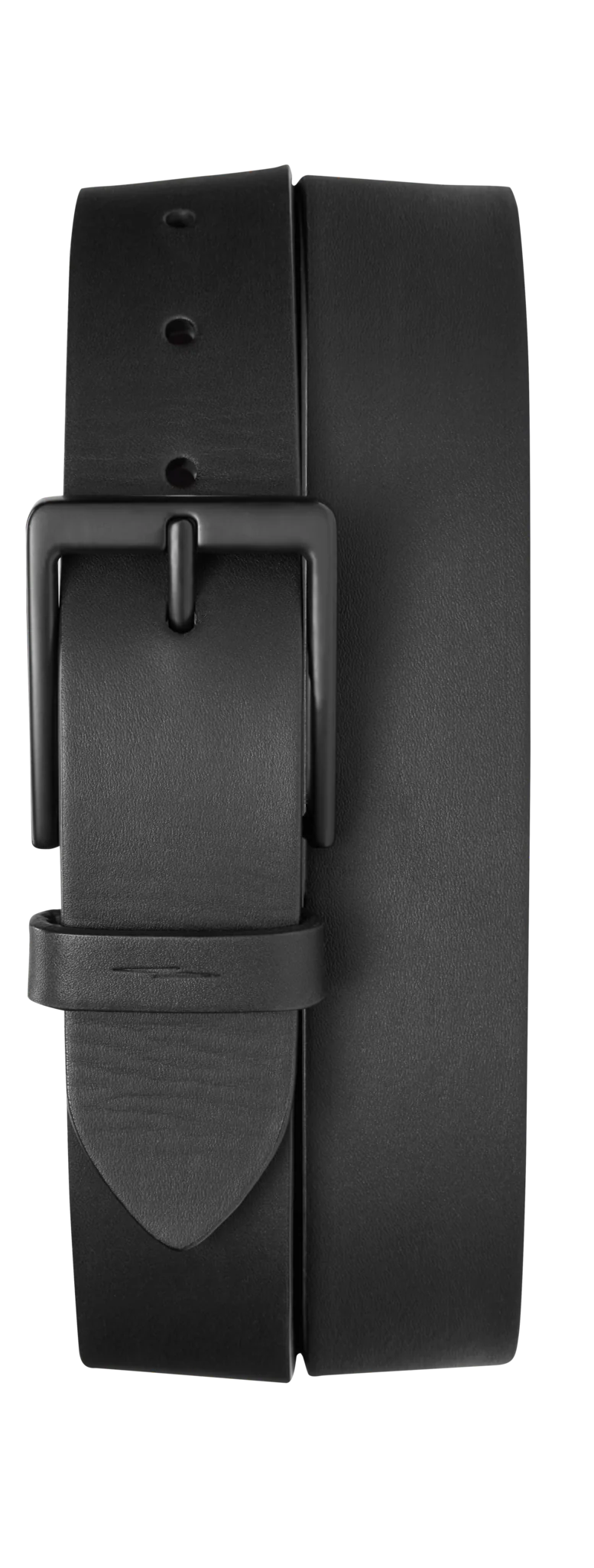 1 1/2" Lightning Bolt Keeper Belt - Black - Image 2