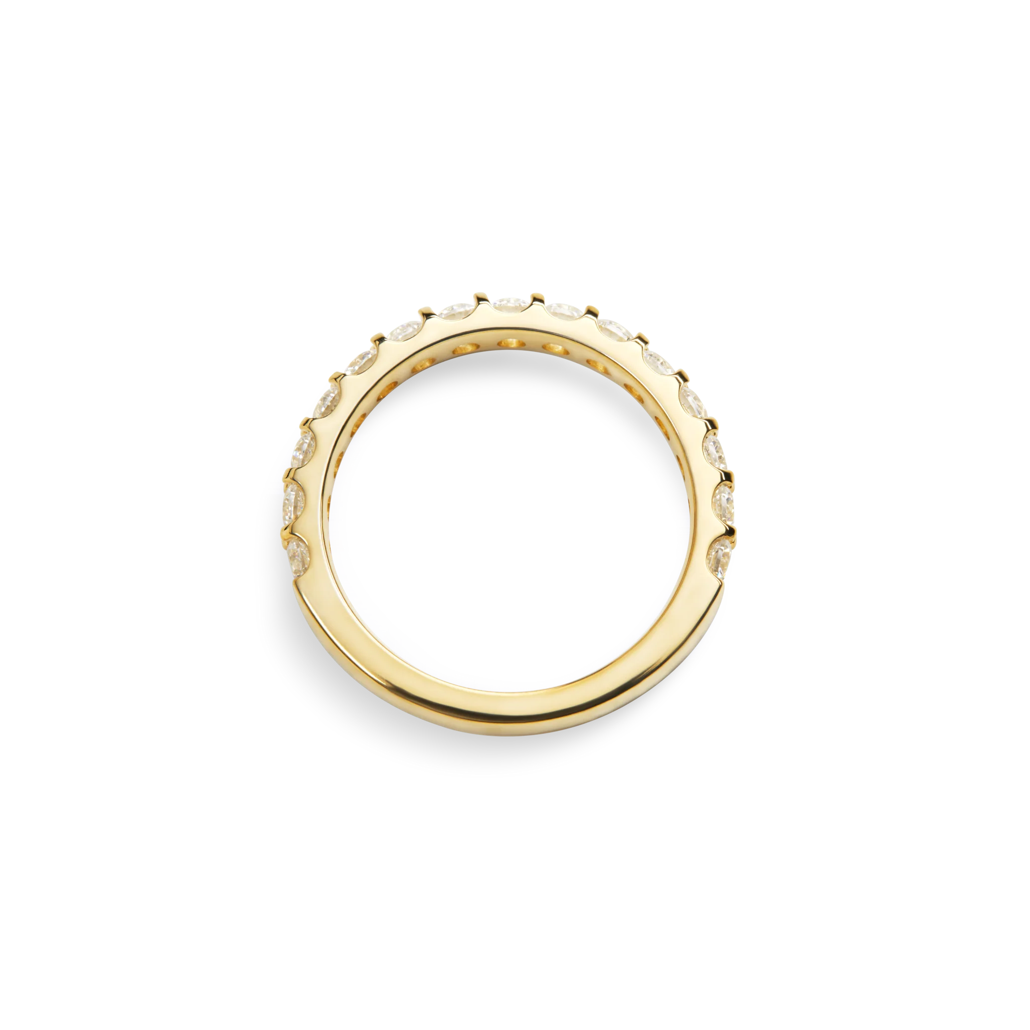 1 Carat Diamond Anniversary Band - Yellow Gold - Image 4