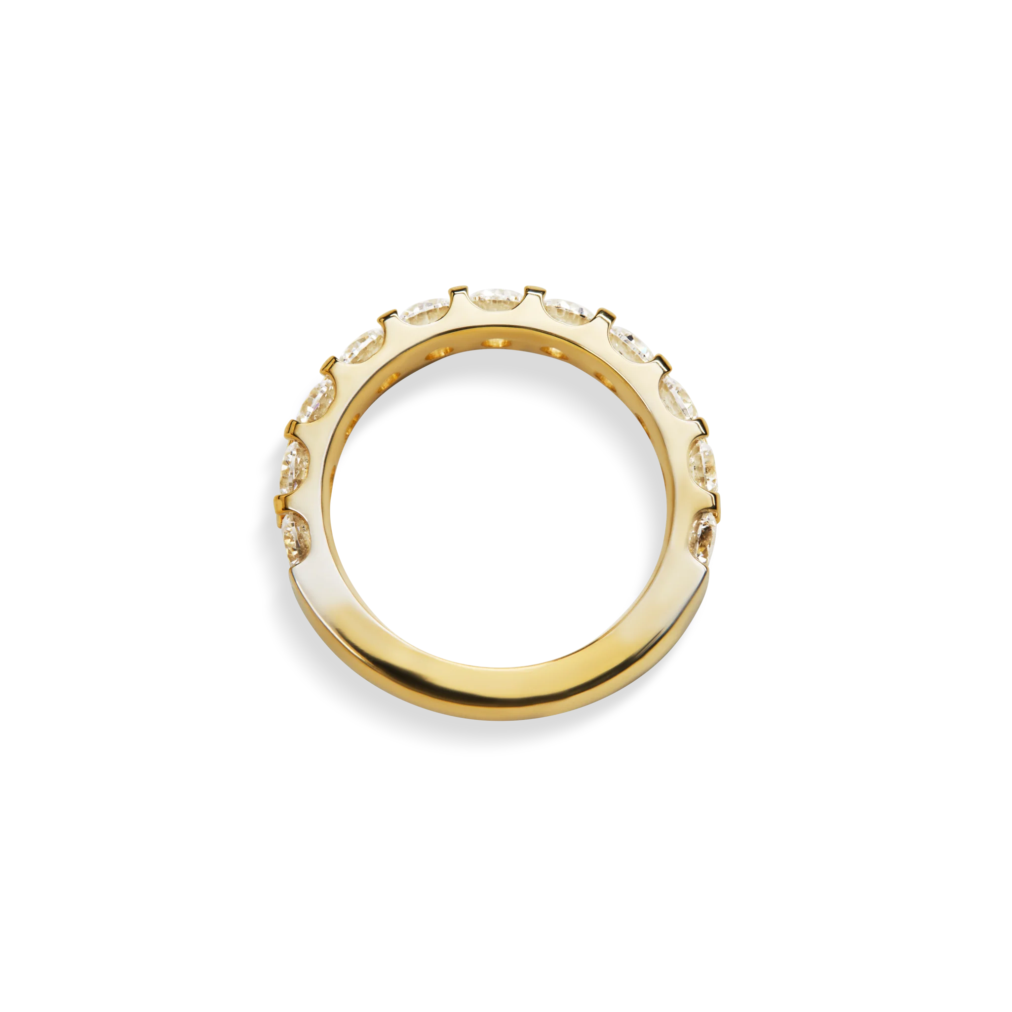 2 Carat Diamond Anniversary Band YG - Image 4