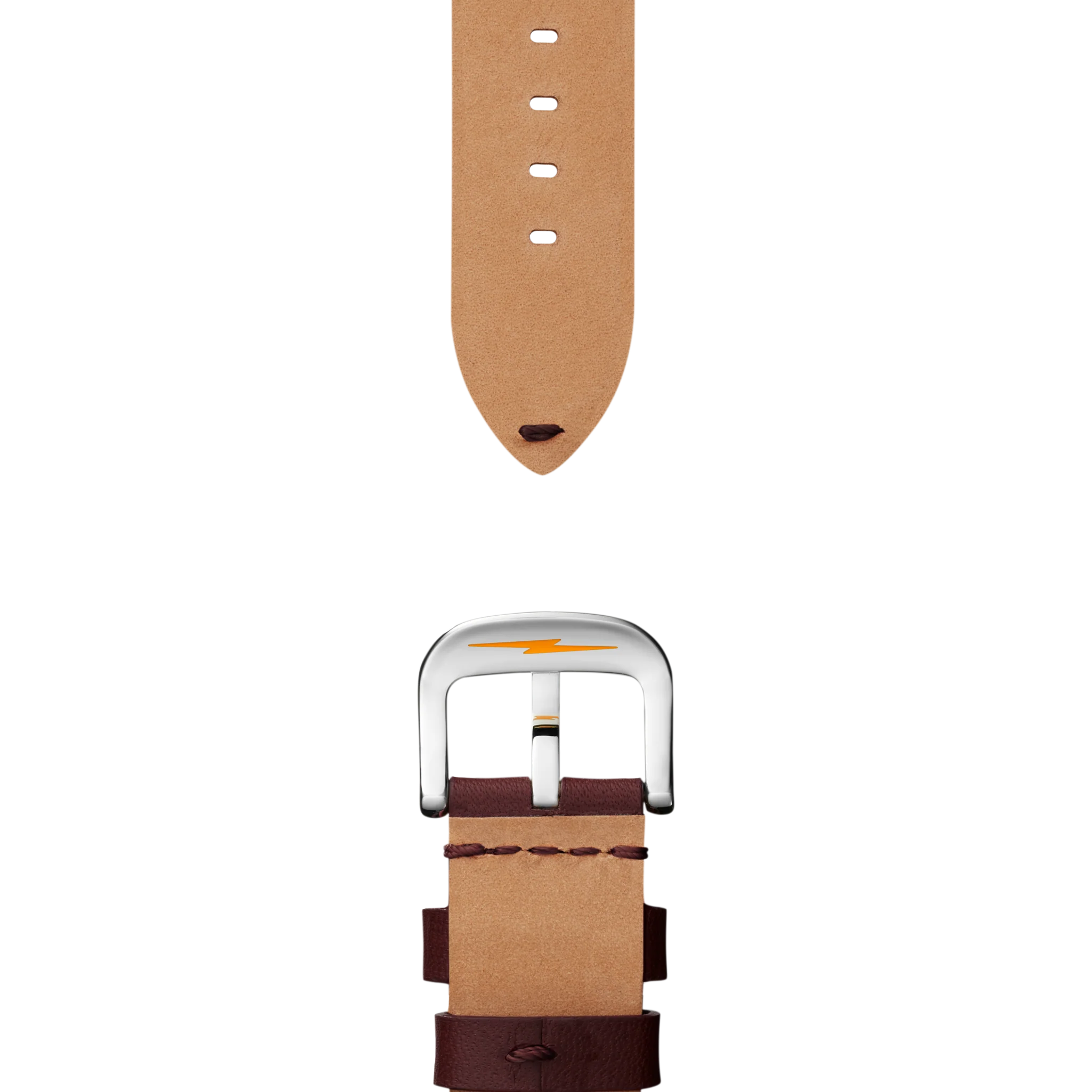 20mm Cattail Leather Watch Strap - Cattail - Image 2