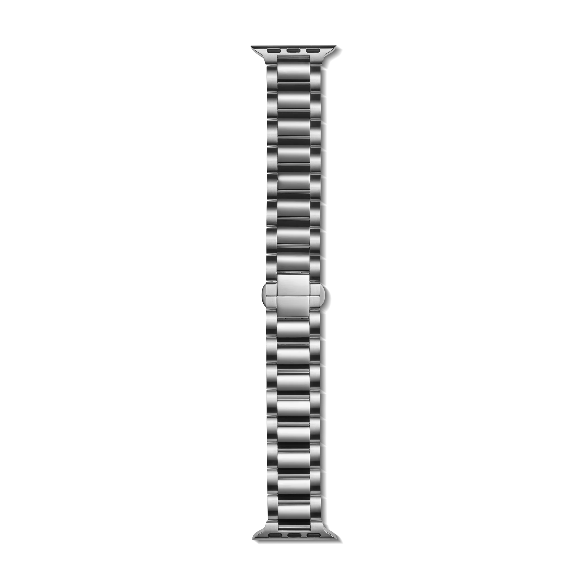 20mm Stainless Steel 3-Link Apple Watch Bracelet - Stainless Steel