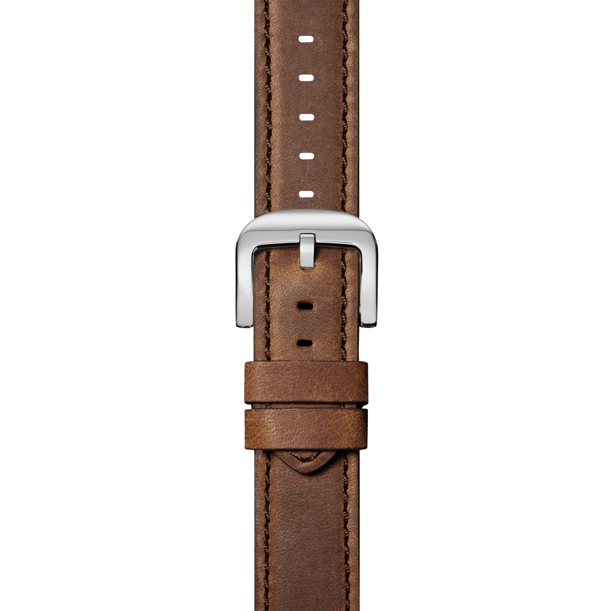 24mm British Tan Leather Watch Strap - British Tan