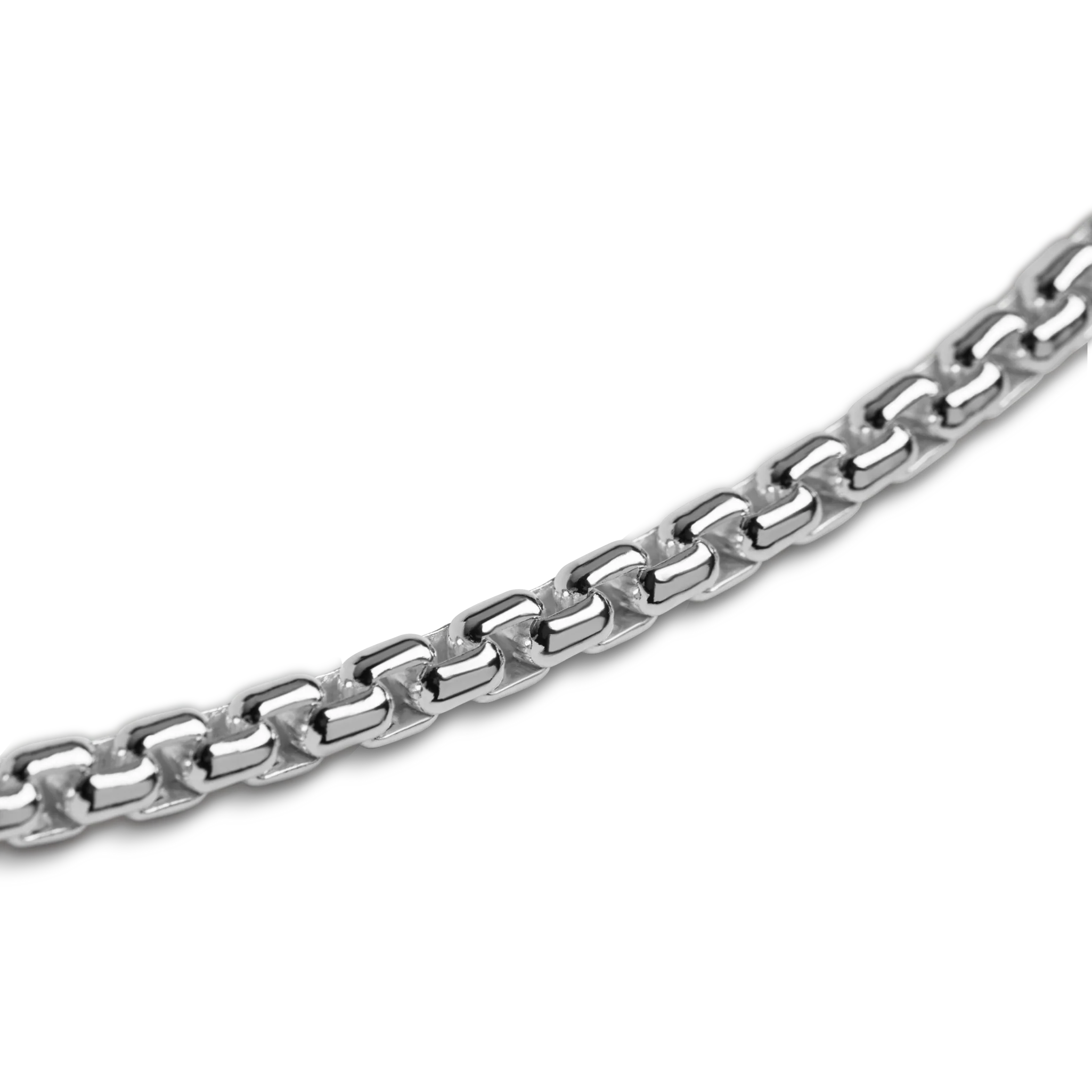 4mm Box Chain Bracelet - Image 3