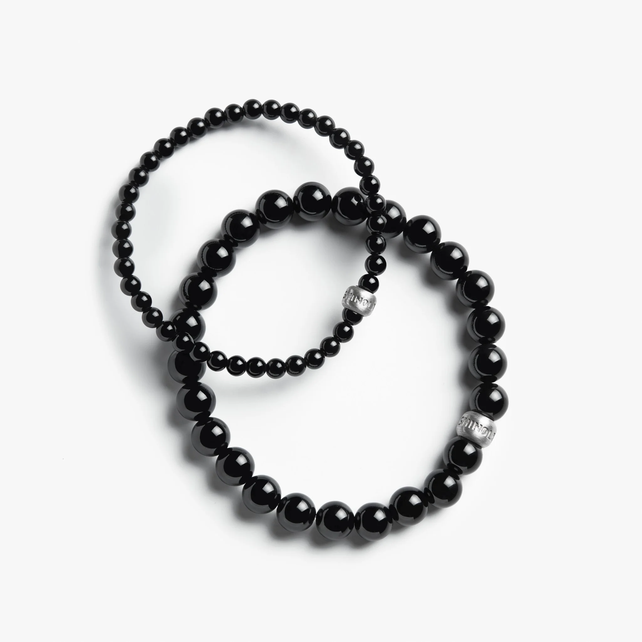 8mm Beaded Onyx Bracelet - Onyx - Image 3