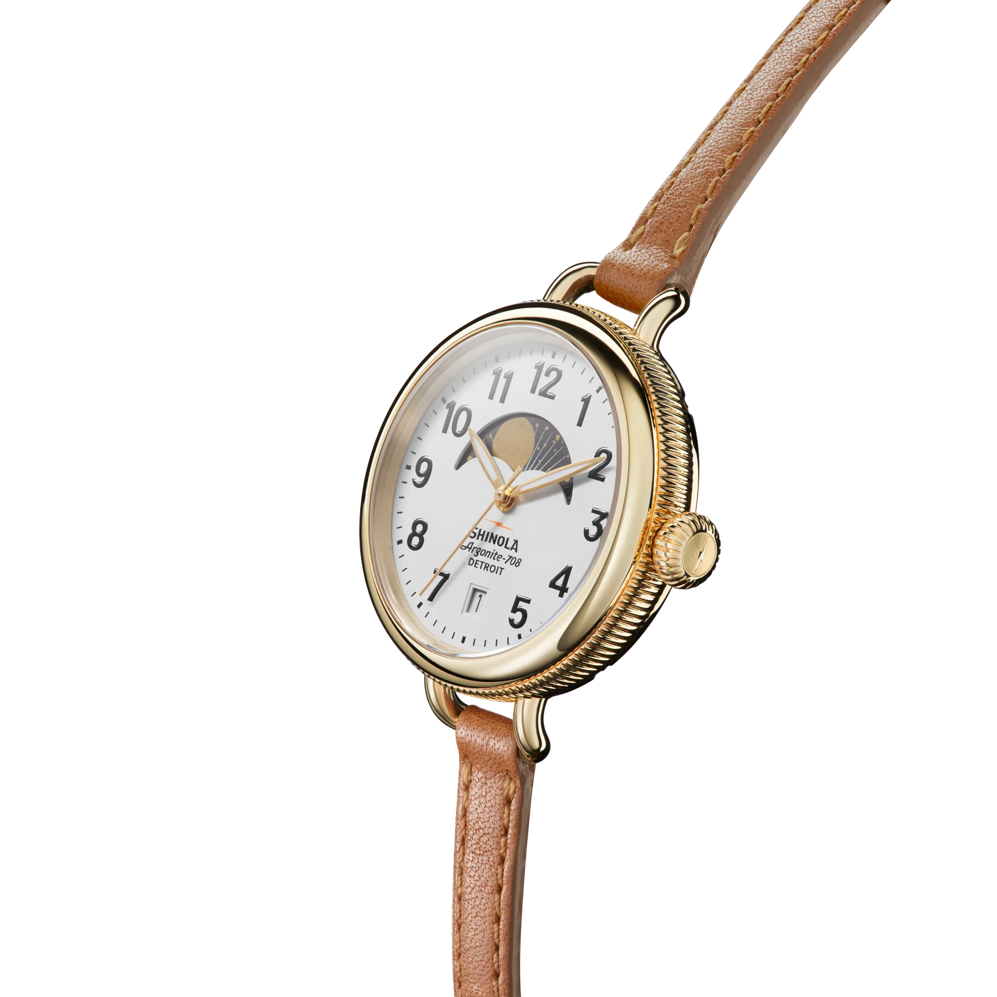 Birdy Moon Phase Watch - White - Image 3
