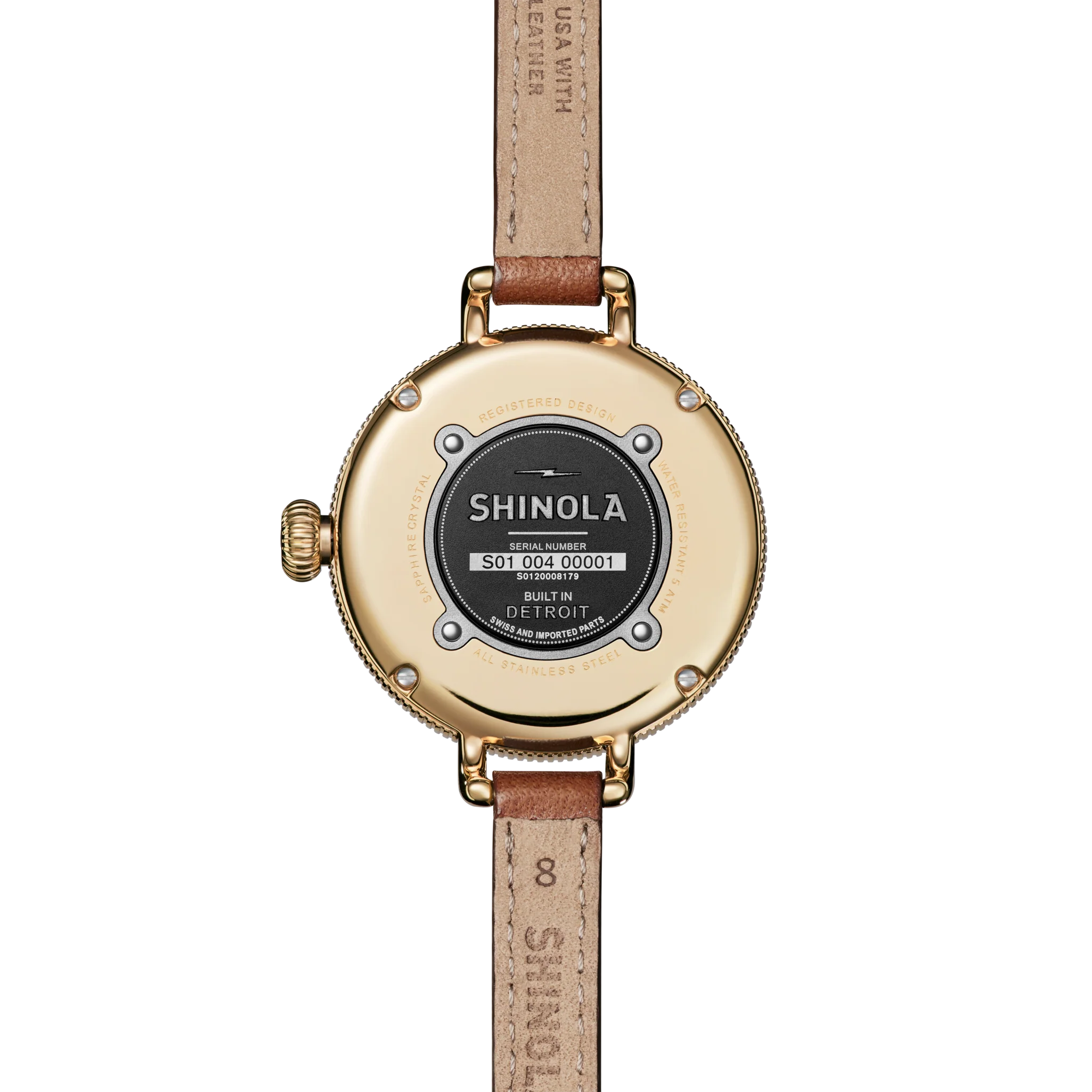 Birdy Moon Phase Watch - White - Image 4