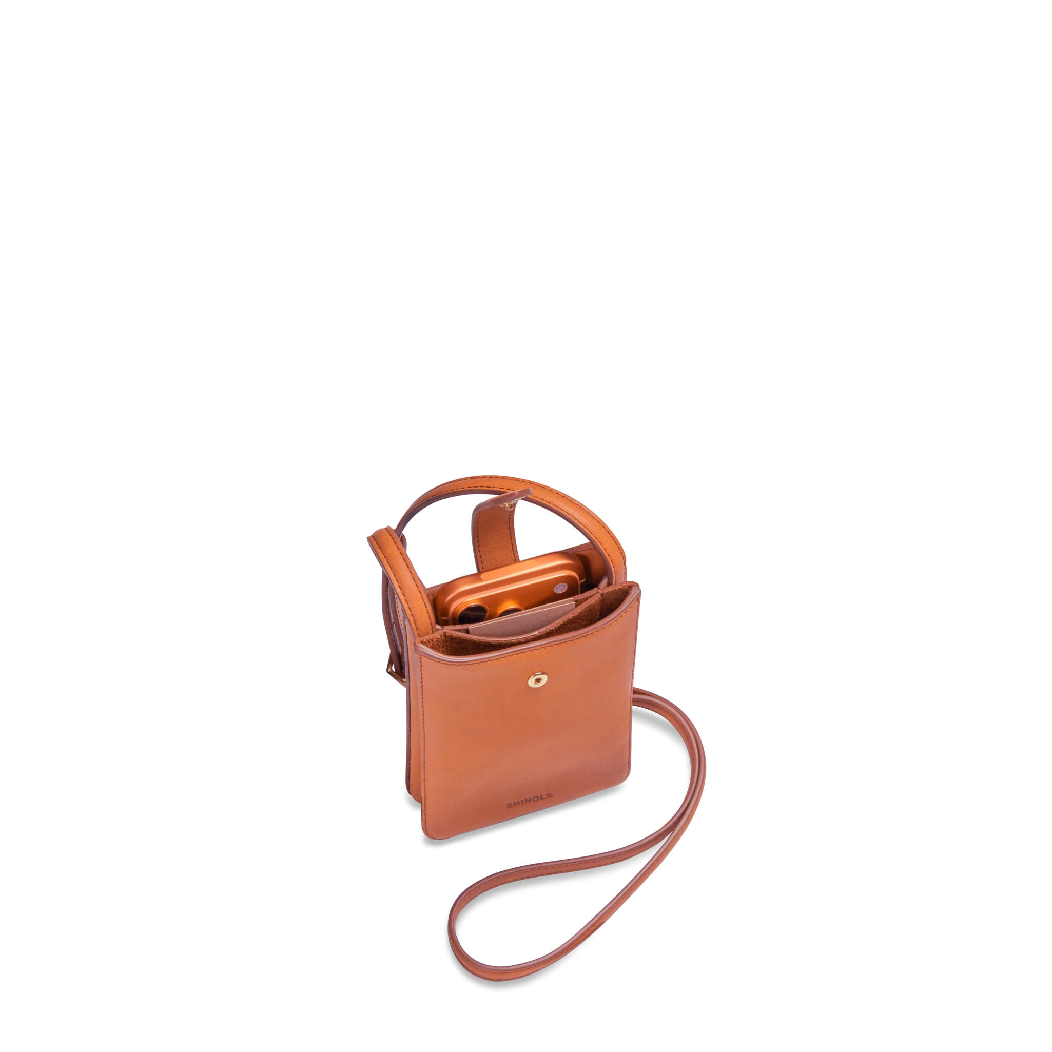 Bixby Phone Crossbody - Rust - Image 4