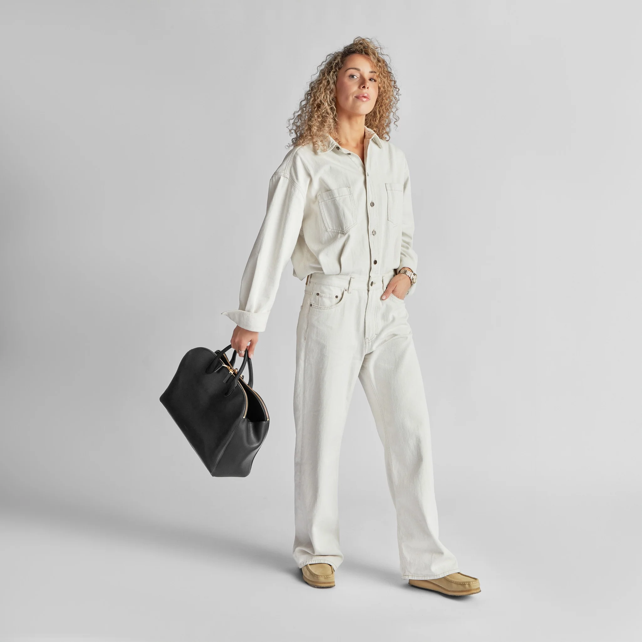 Bixby Work Satchel - Black - Image 6