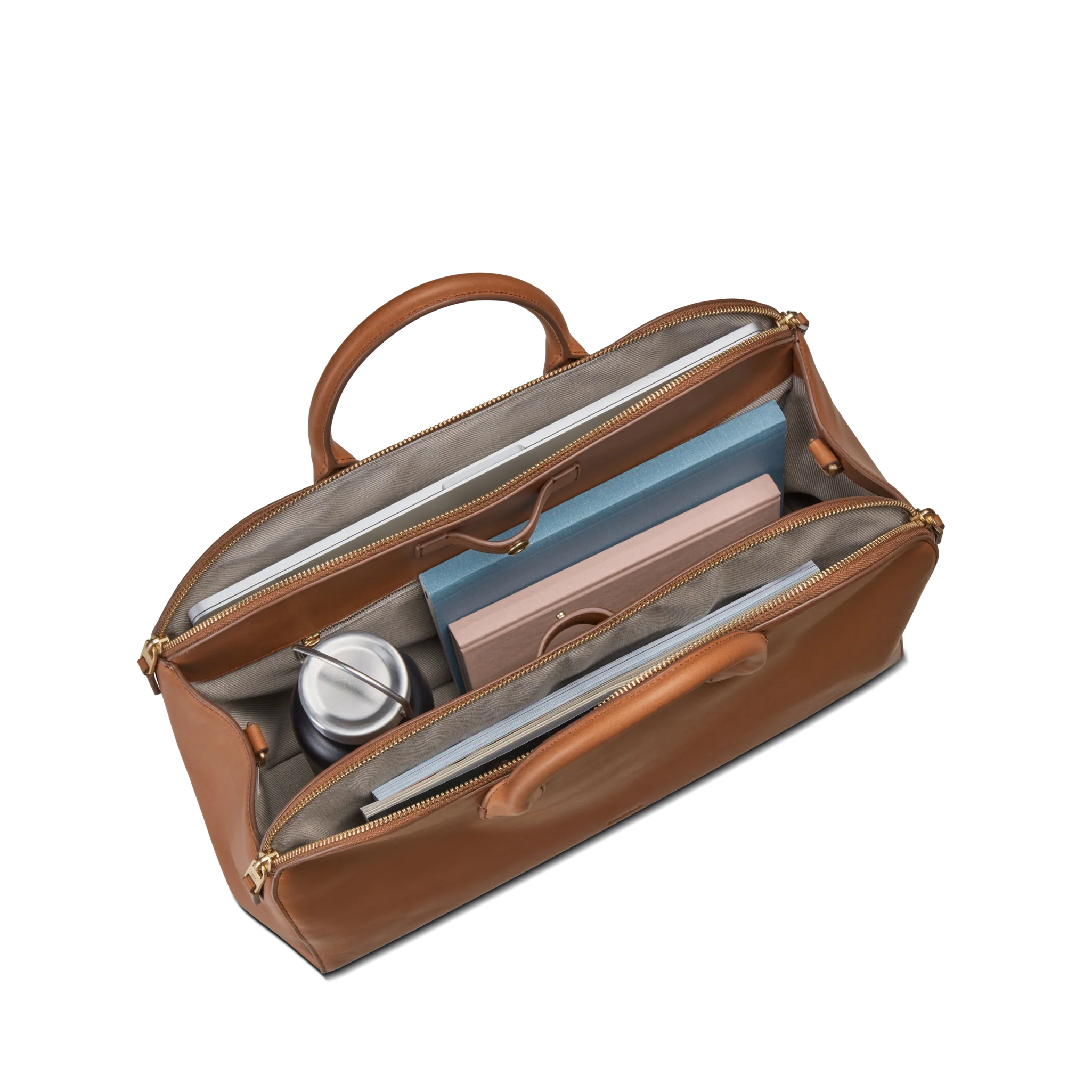 Bixby Work Satchel - Tan - Image 4