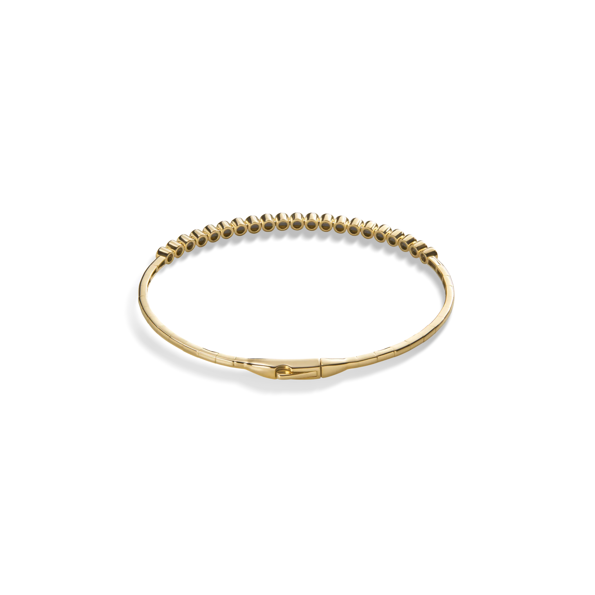 0.75 Carat Desert Diamond Tennis Bangle Bracelet - Image 2