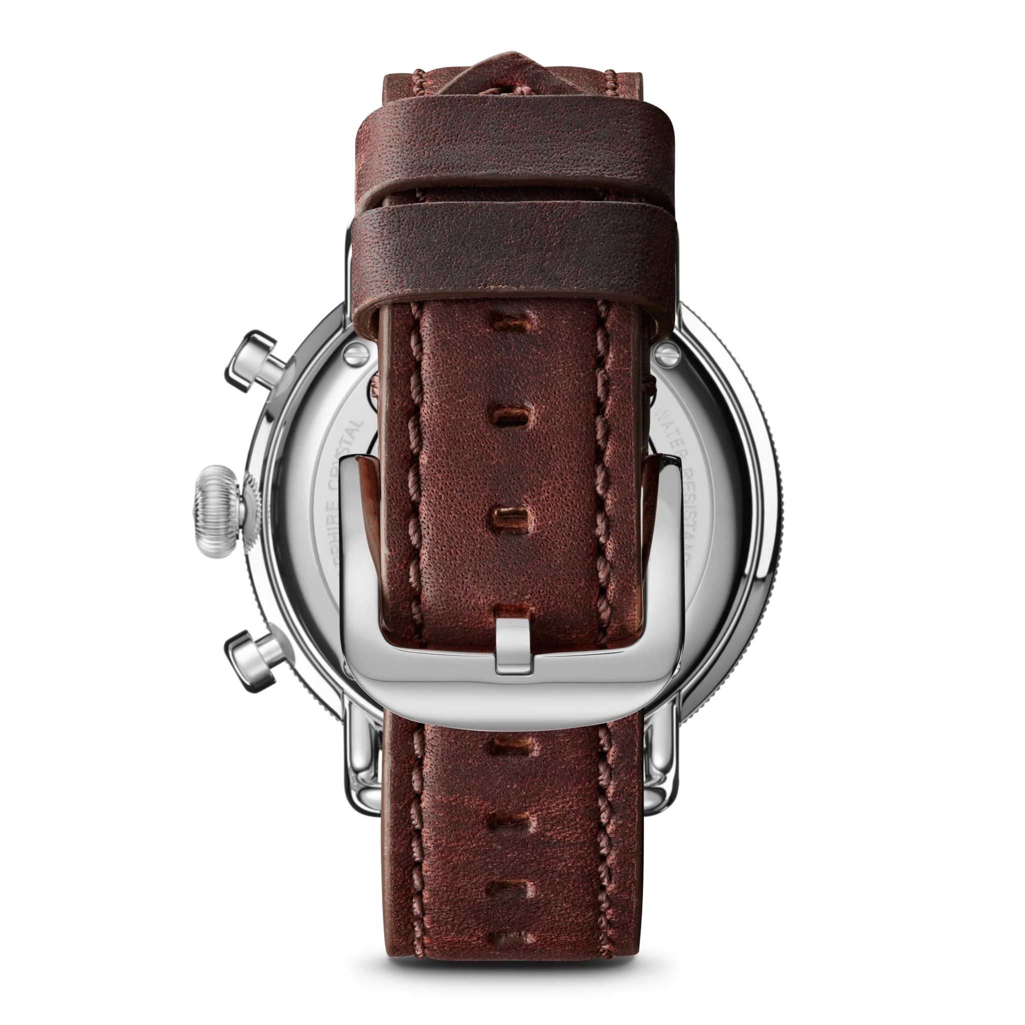Canfield Chronograph Watch - Cattail Leather Strap - Image 4