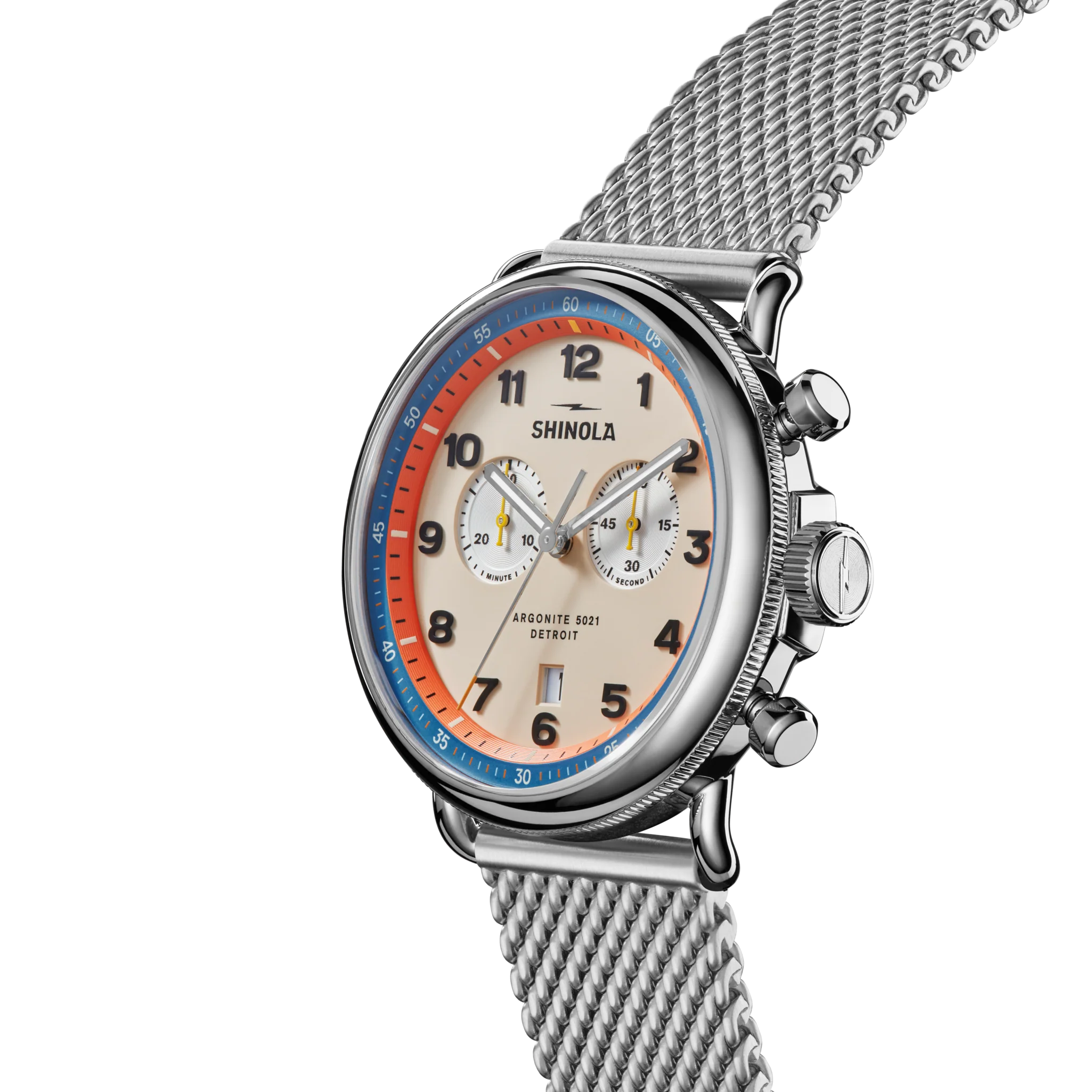 Canfield C56 Chronograph Watch - Cream - Image 3