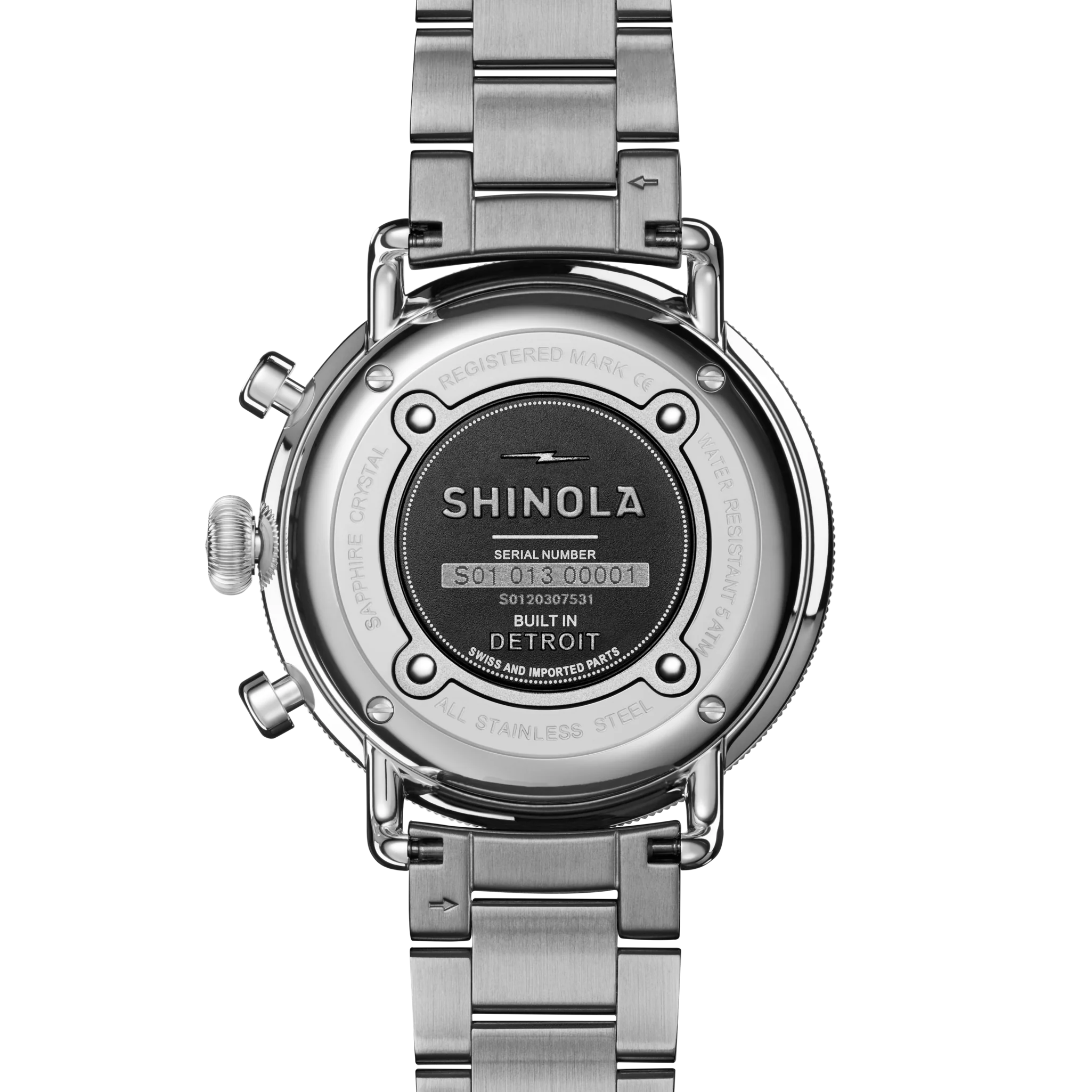 Canfield Chronograph Watch - Dark Olive - Image 4