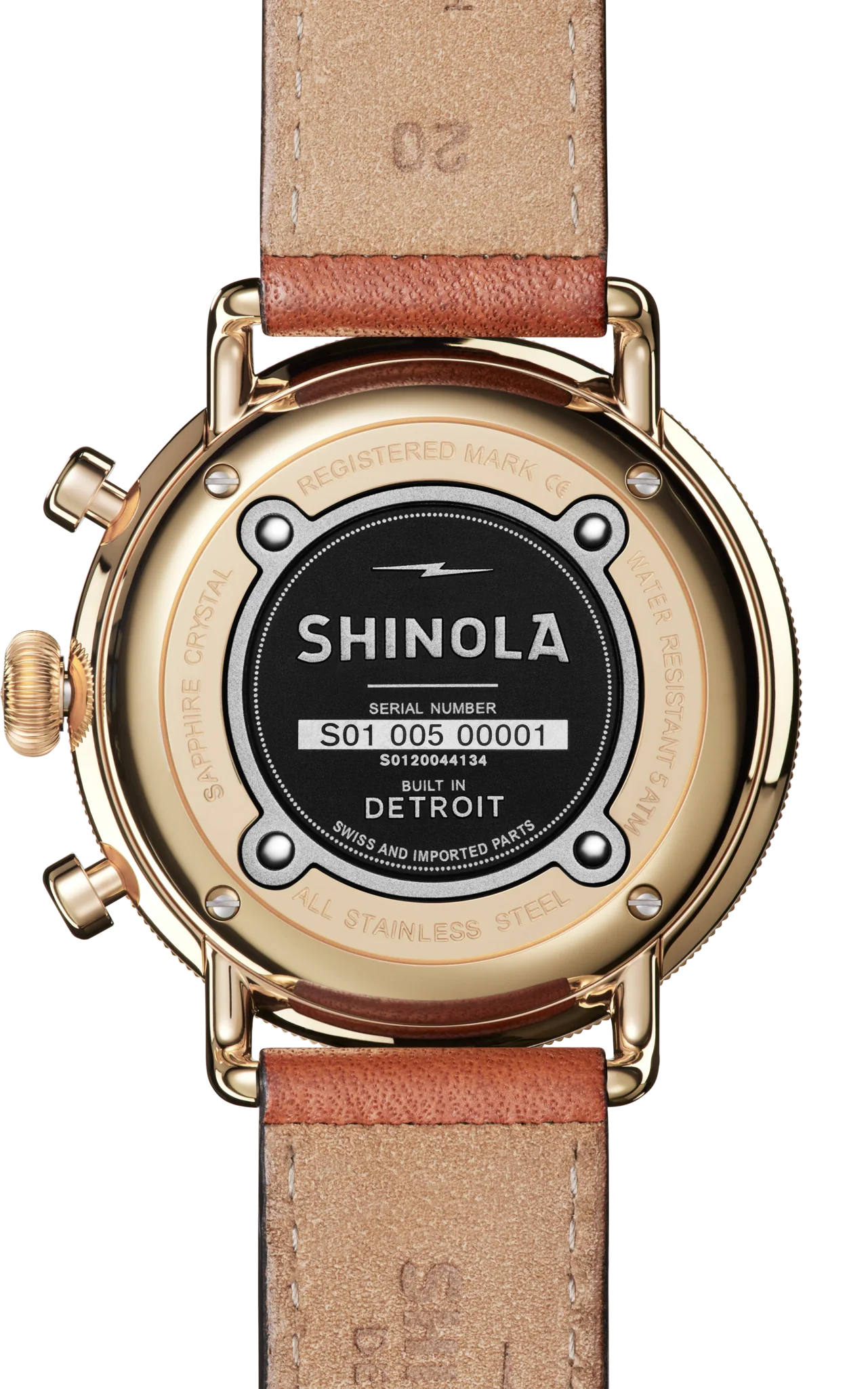 Canfield Chronograph Watch - White - Image 3