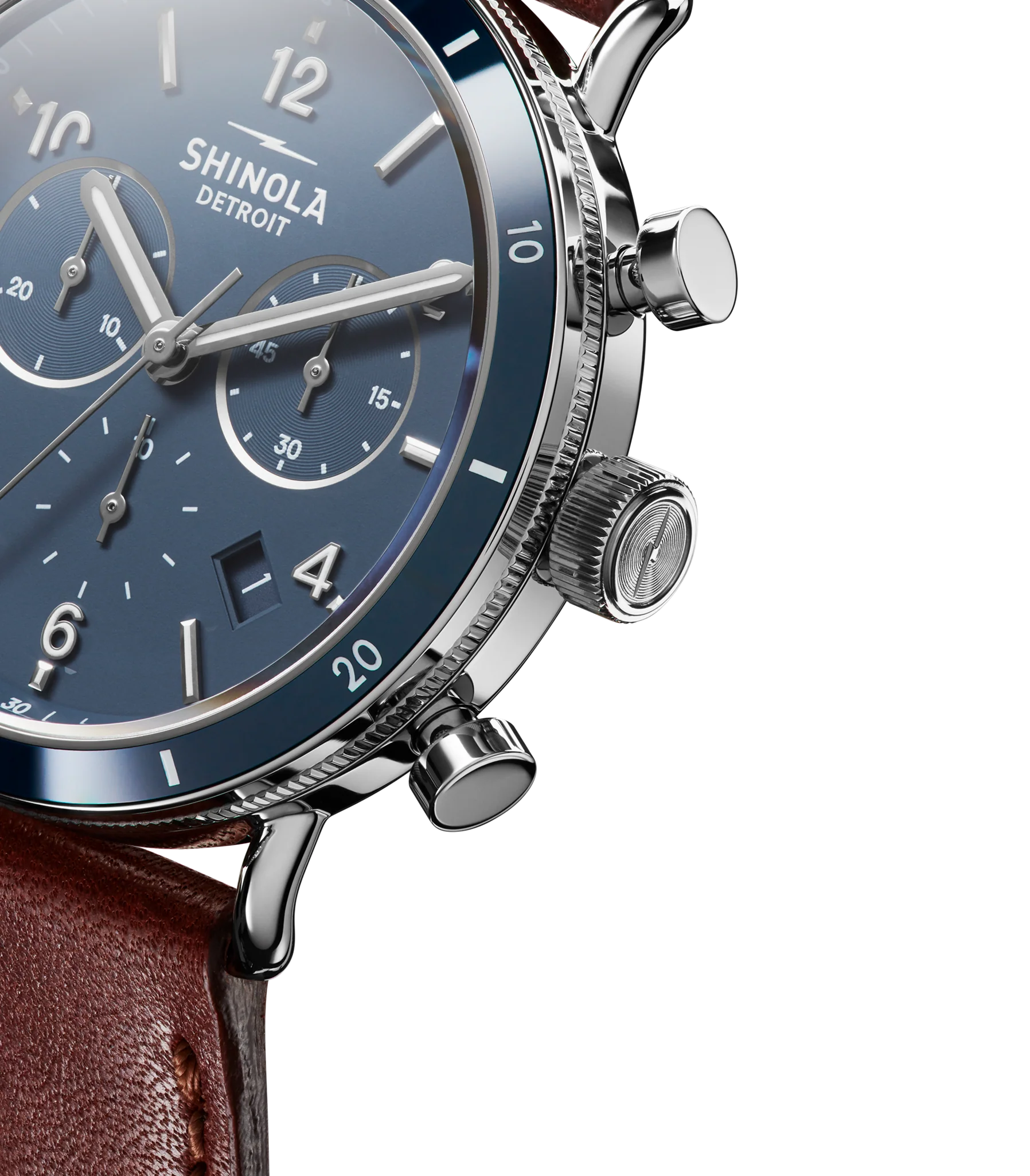 Canfield Sport Chronograph Watch - Midnight Blue - Image 2
