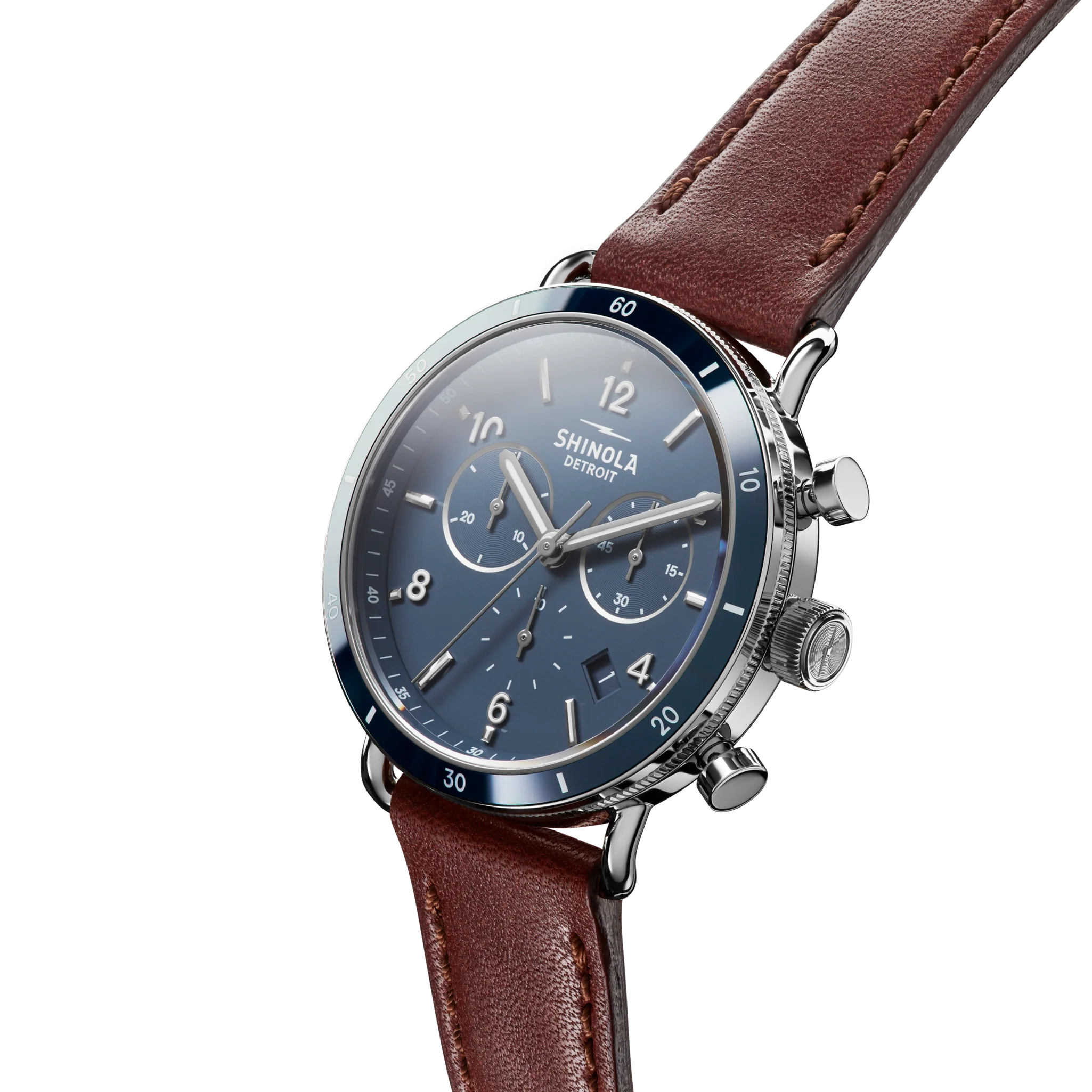 Canfield Sport Chronograph Watch - Midnight Blue - Image 3