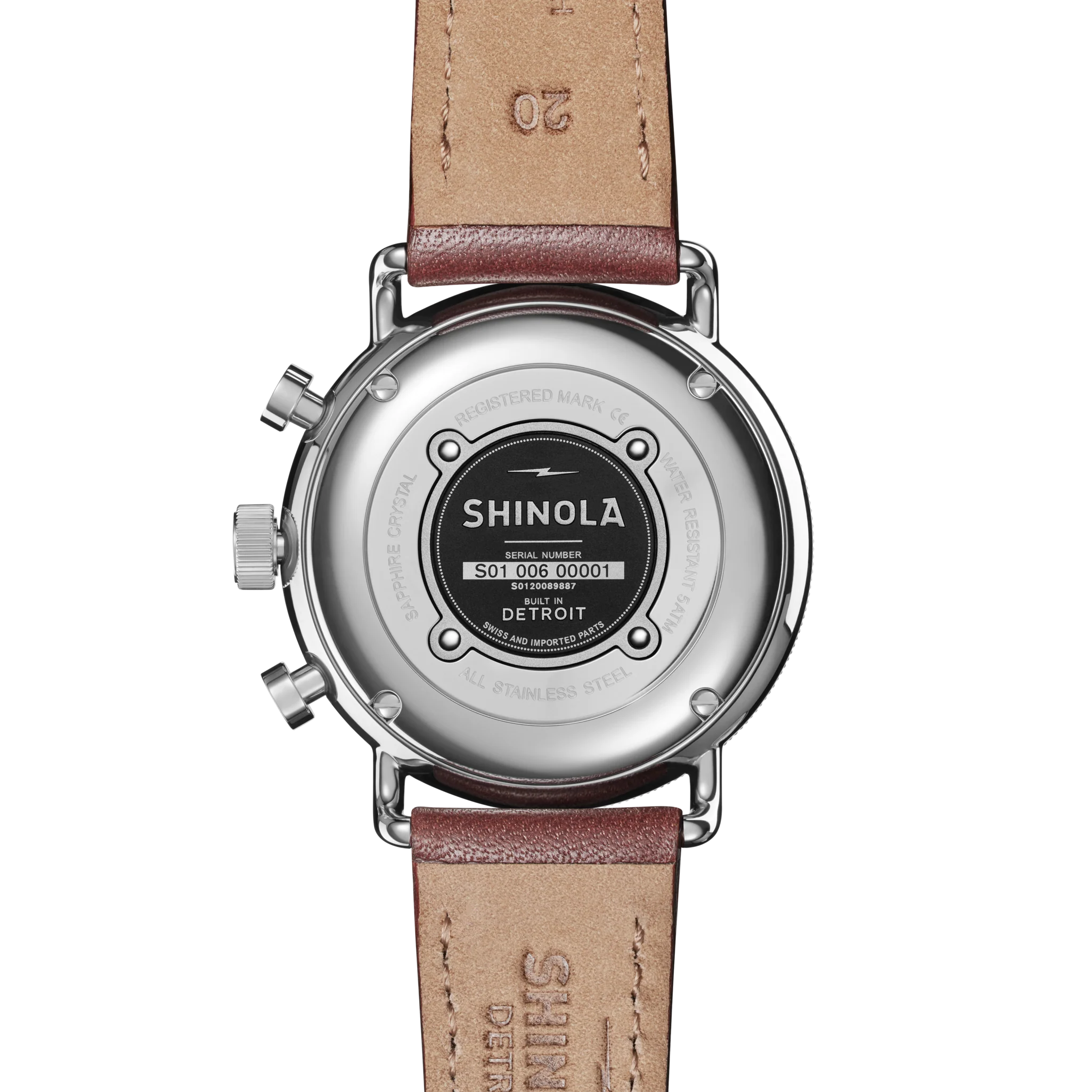 Canfield Sport Chronograph Watch - Midnight Blue - Image 4