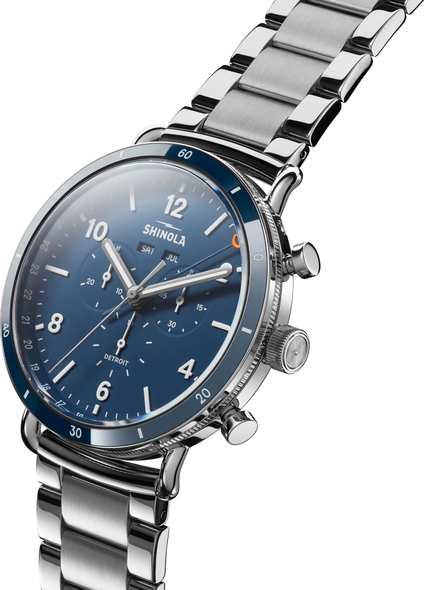 Canfield Sport Chronograph Watch - Midnight Blue - Image 3