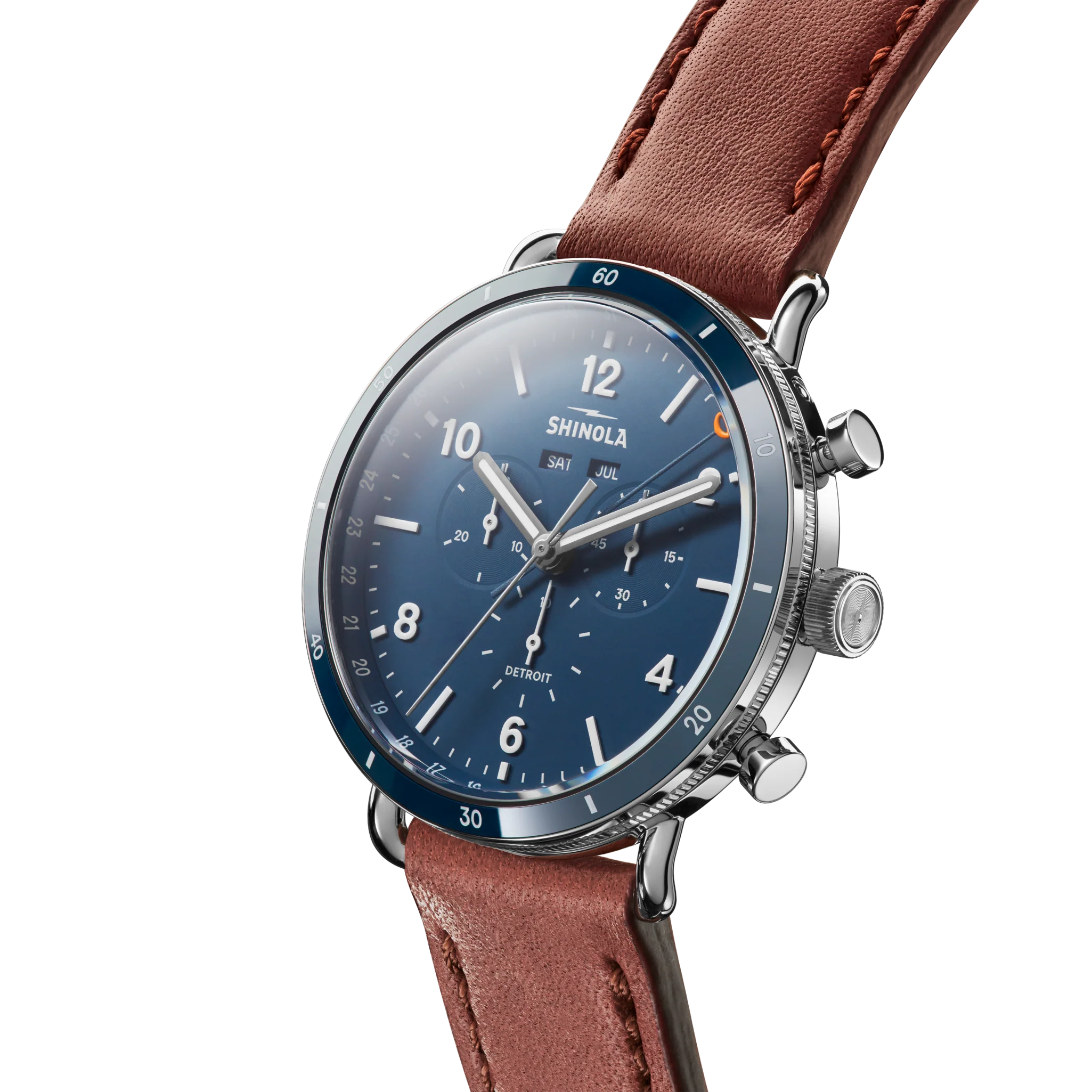 Canfield Sport Chronograph Watch - Midnight Blue - Image 3