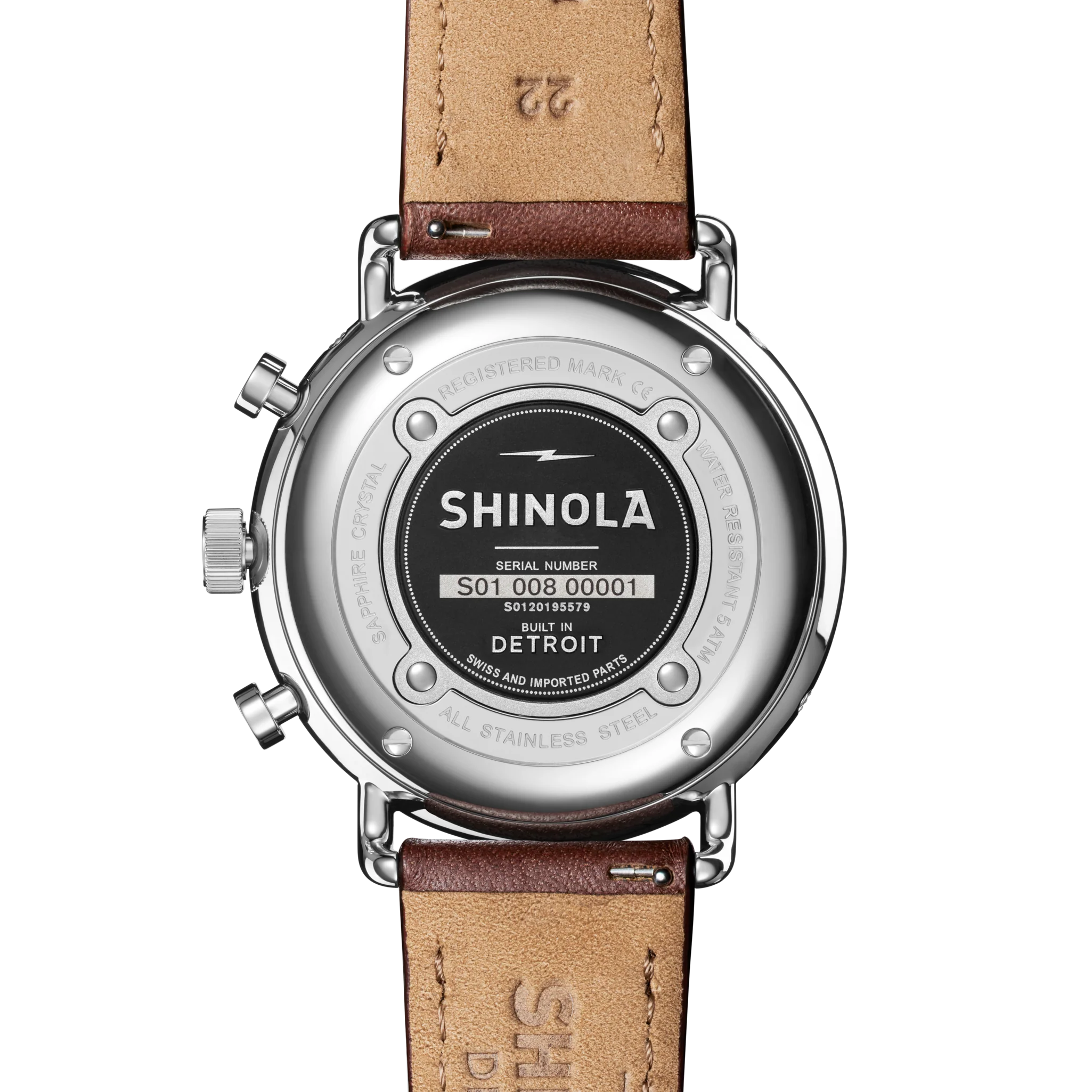 Canfield Sport Chronograph Watch - Midnight Blue - Image 4