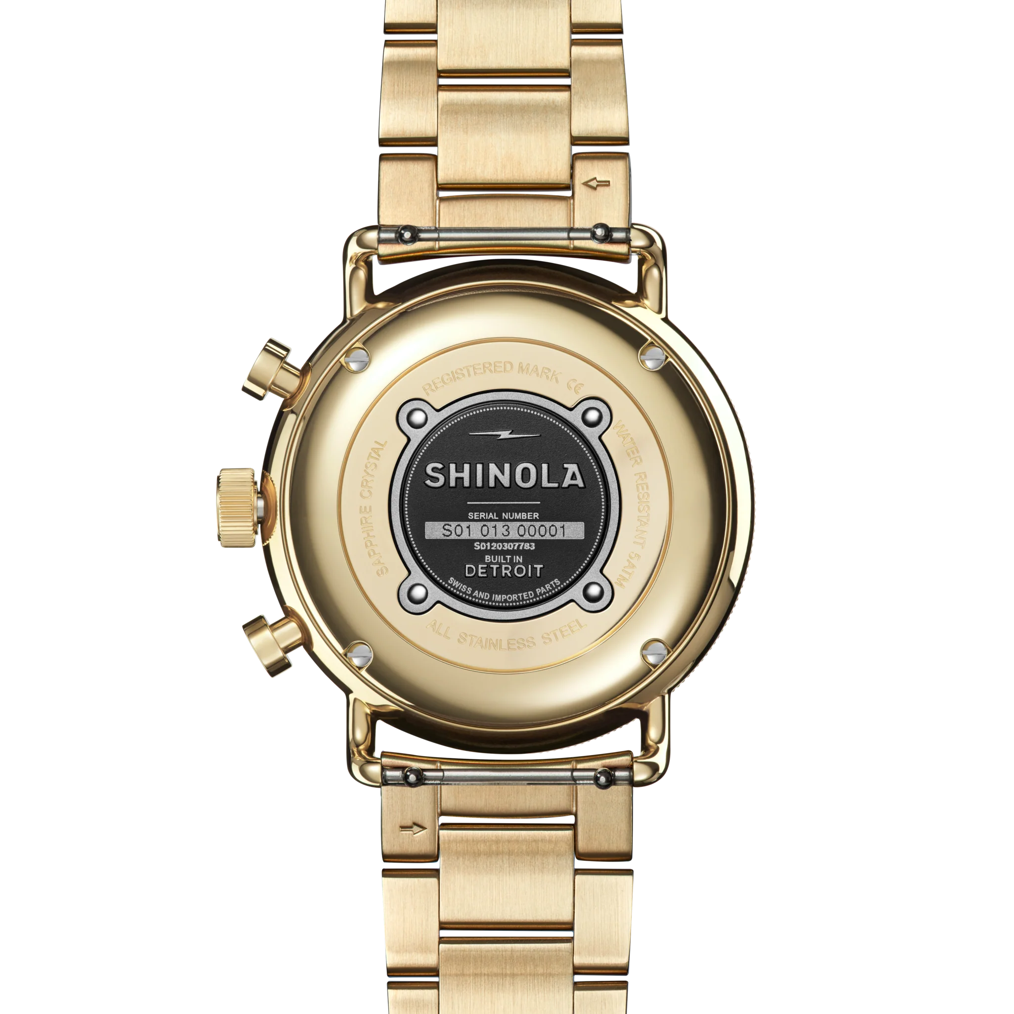 Canfield Sport Chronograph Watch - Silver - Image 4