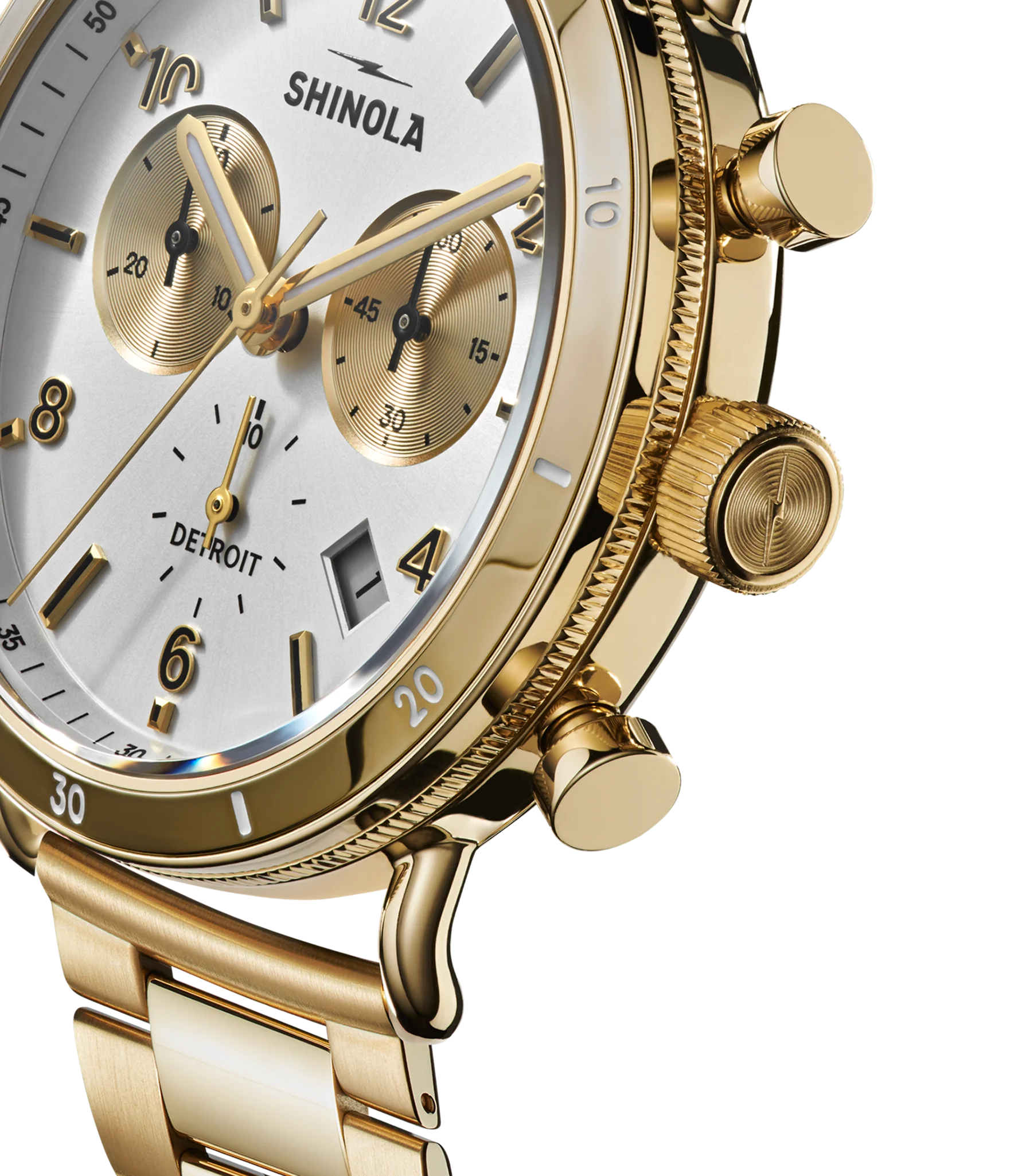 Canfield Sport Chronograph Watch - Silver - Image 7