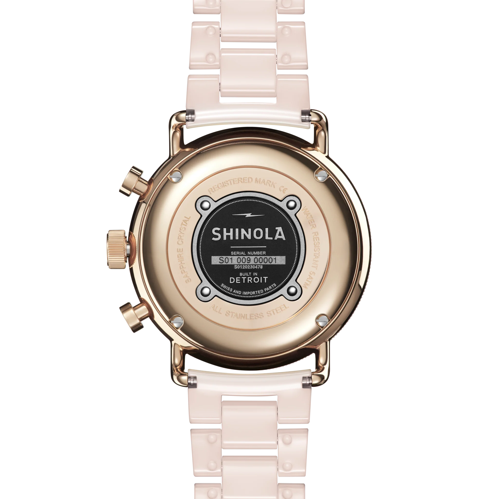 Canfield Sport Chronograph Watch - White - Image 4