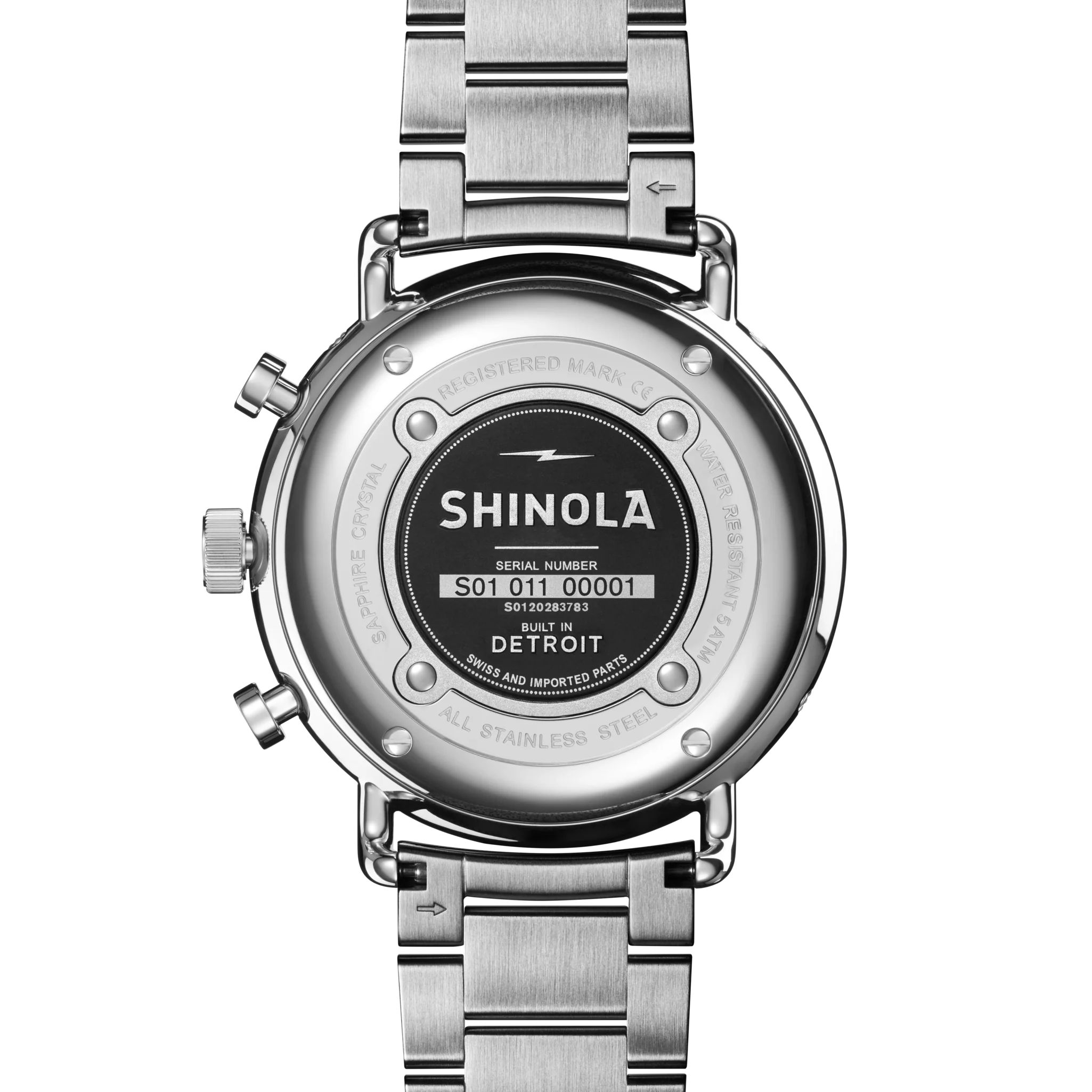 Canfield Sport Chronograph Watch - White - Image 4