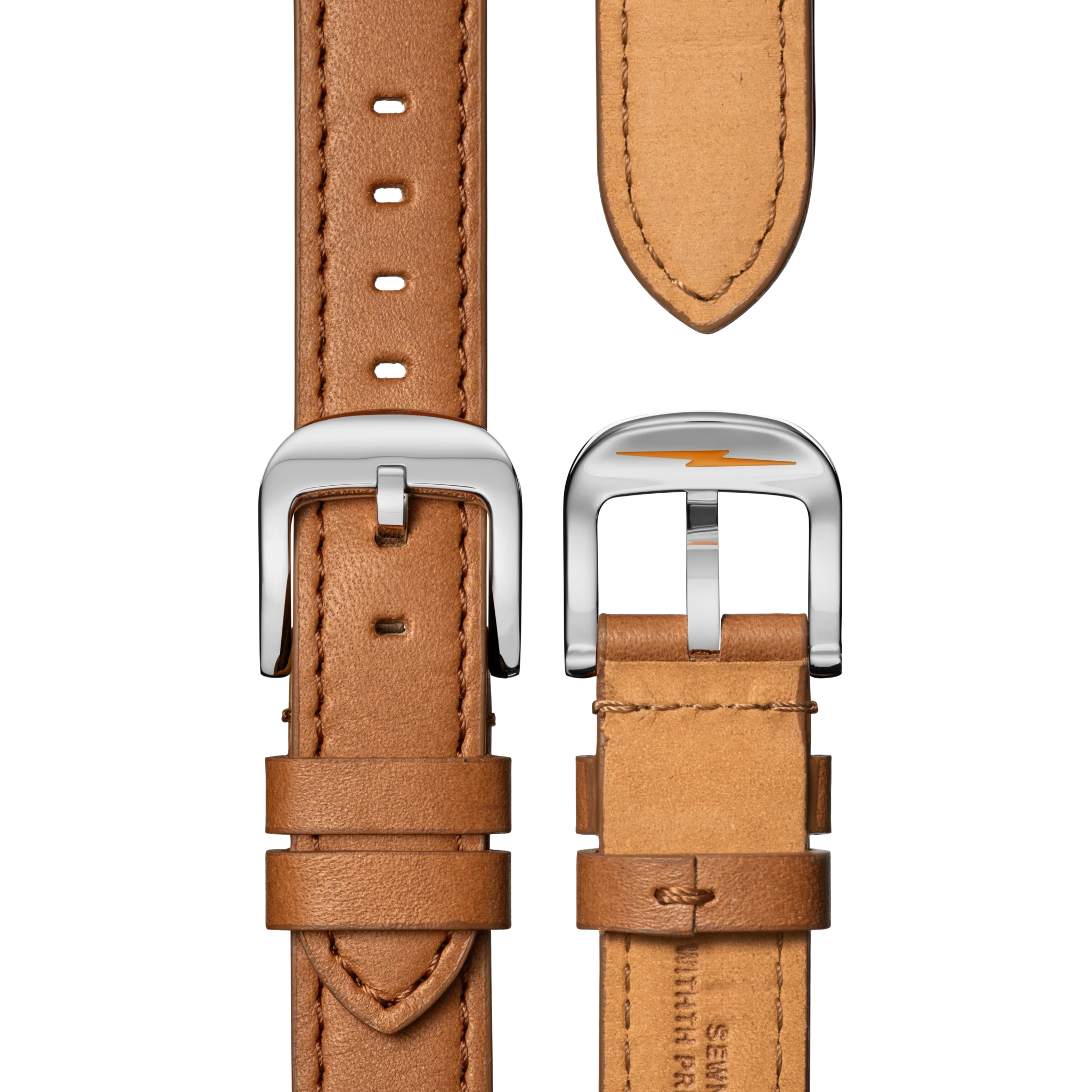 Canfield Watch - Blue Tan Leather Strap - Image 7
