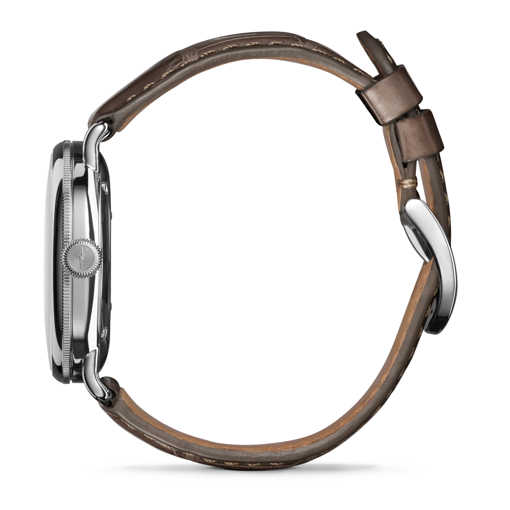 Canfield Watch - Gray Brown Alligator Strap - Image 4