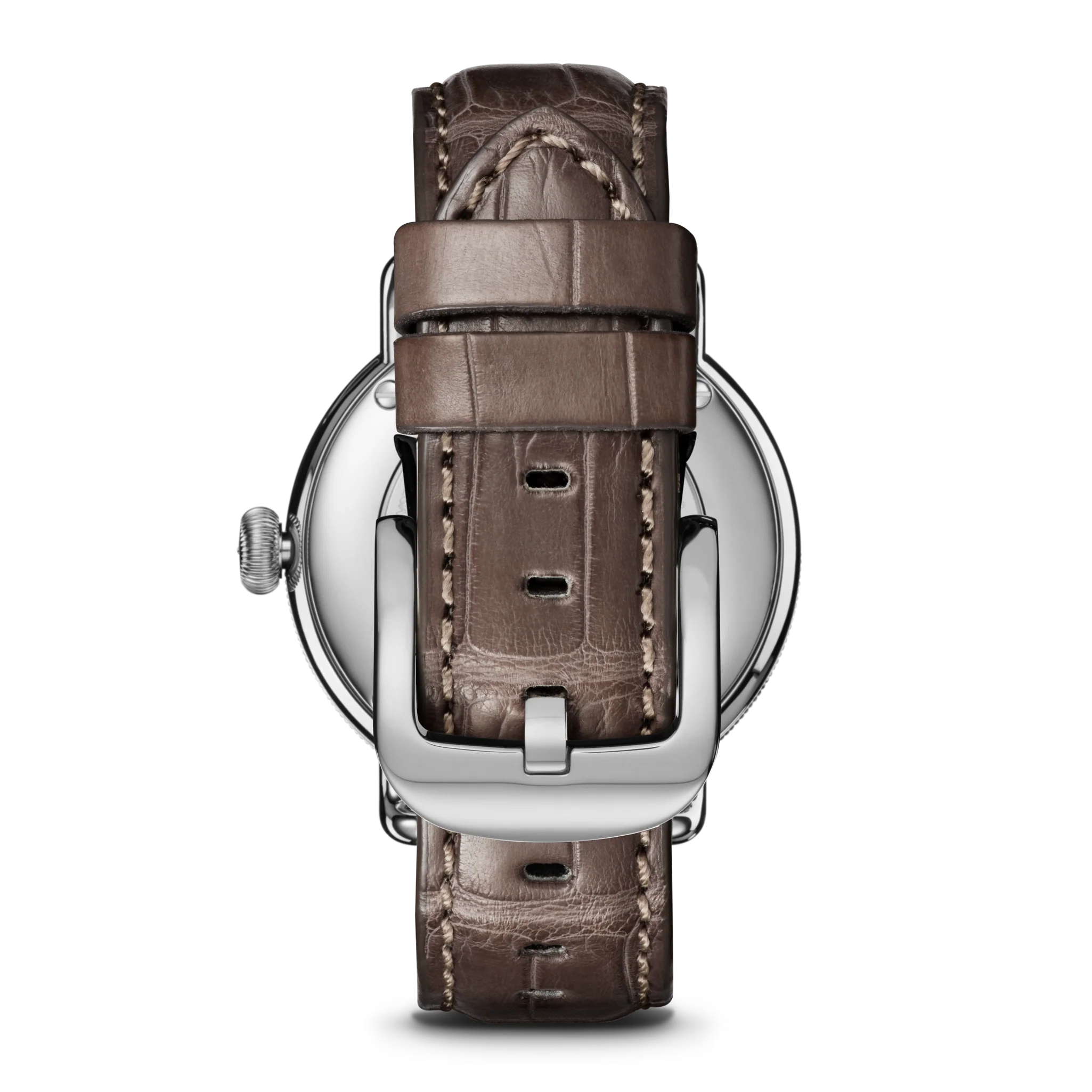 Canfield Watch - Gray Brown Alligator Strap - Image 5