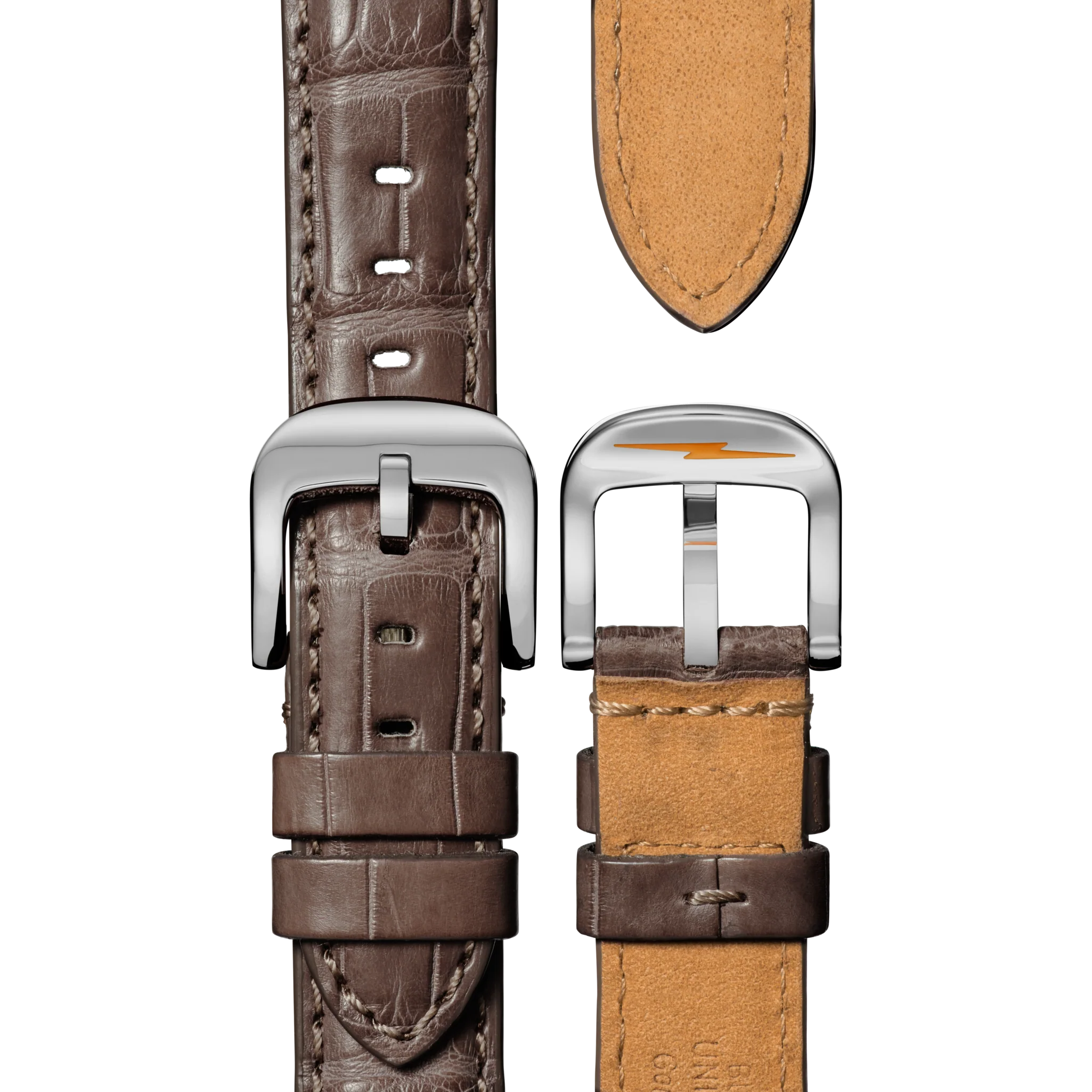 Canfield Watch - Gray Brown Alligator Strap - Image 7