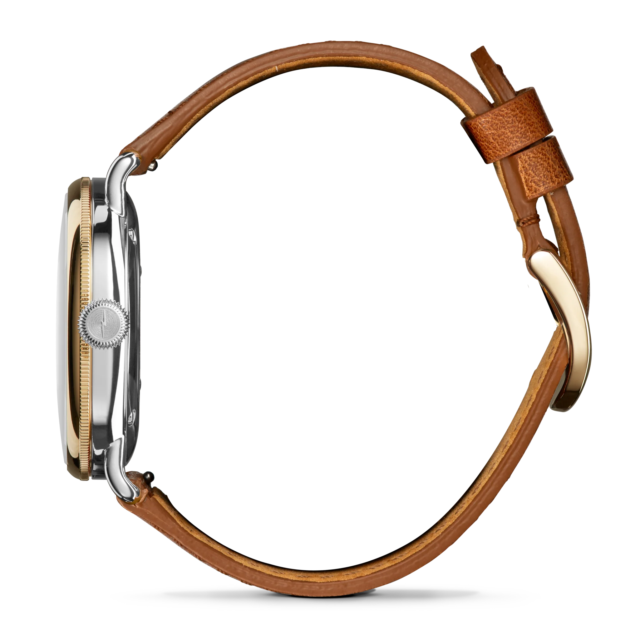 Canfield Watch - MOP Tan Leather Strap - Image 4