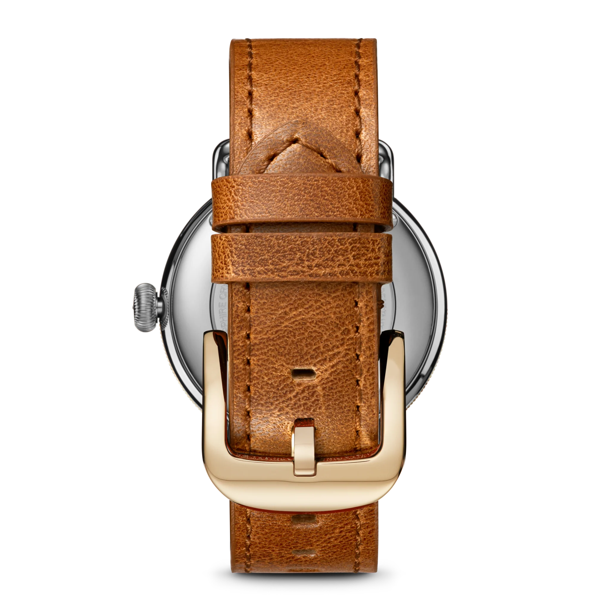 Canfield Watch -  MOP Tan Leather Strap - Image 5