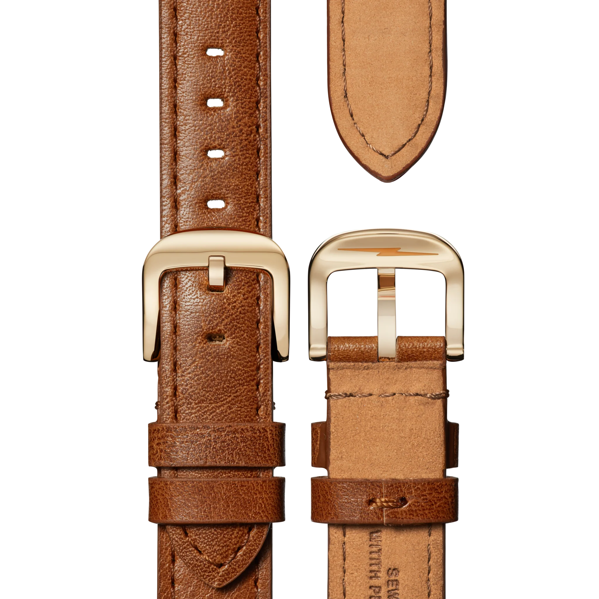 Canfield Watch -  MOP Tan Leather Strap - Image 7