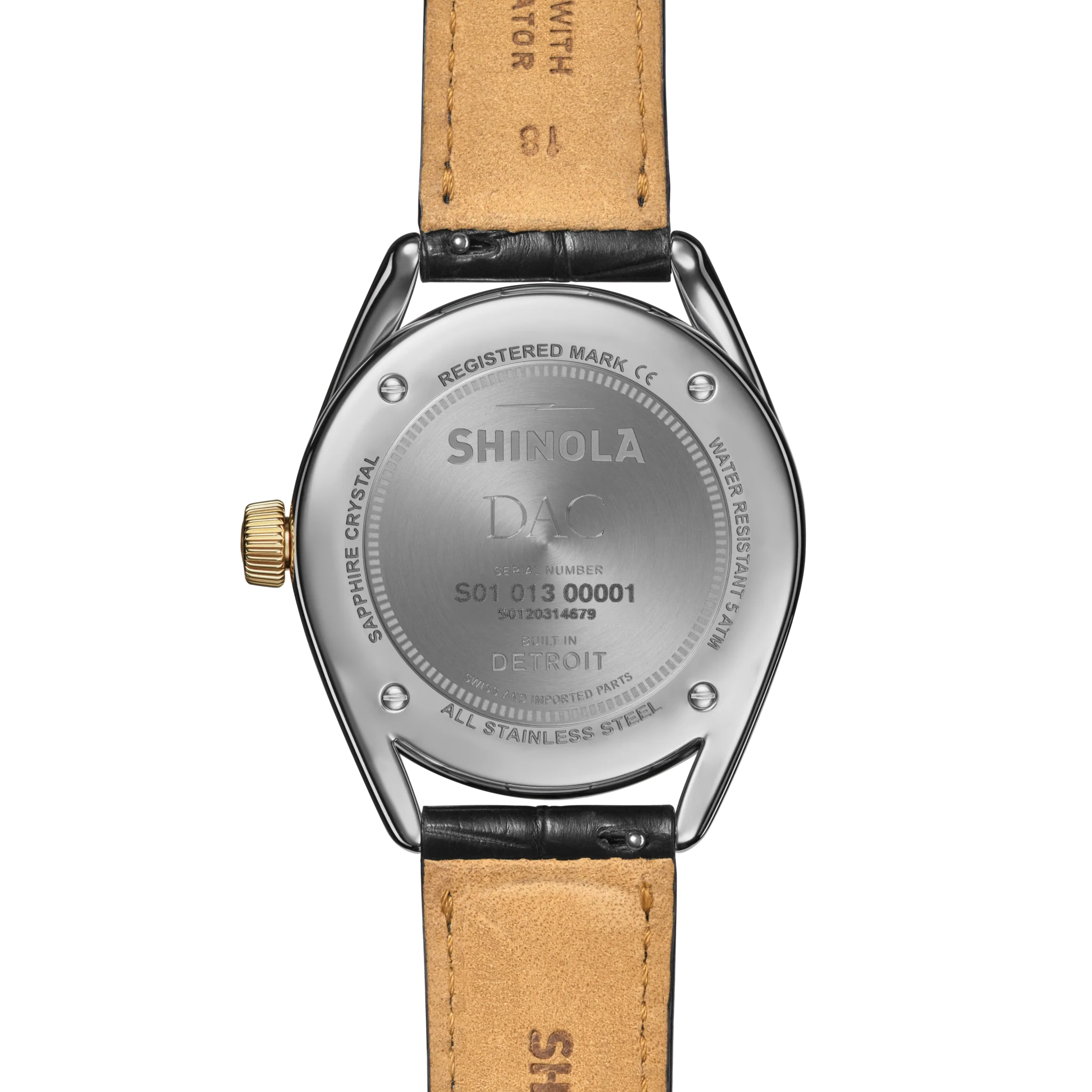 Celestial Derby Watch - Black Mother of Pearl Diamond - Image 7