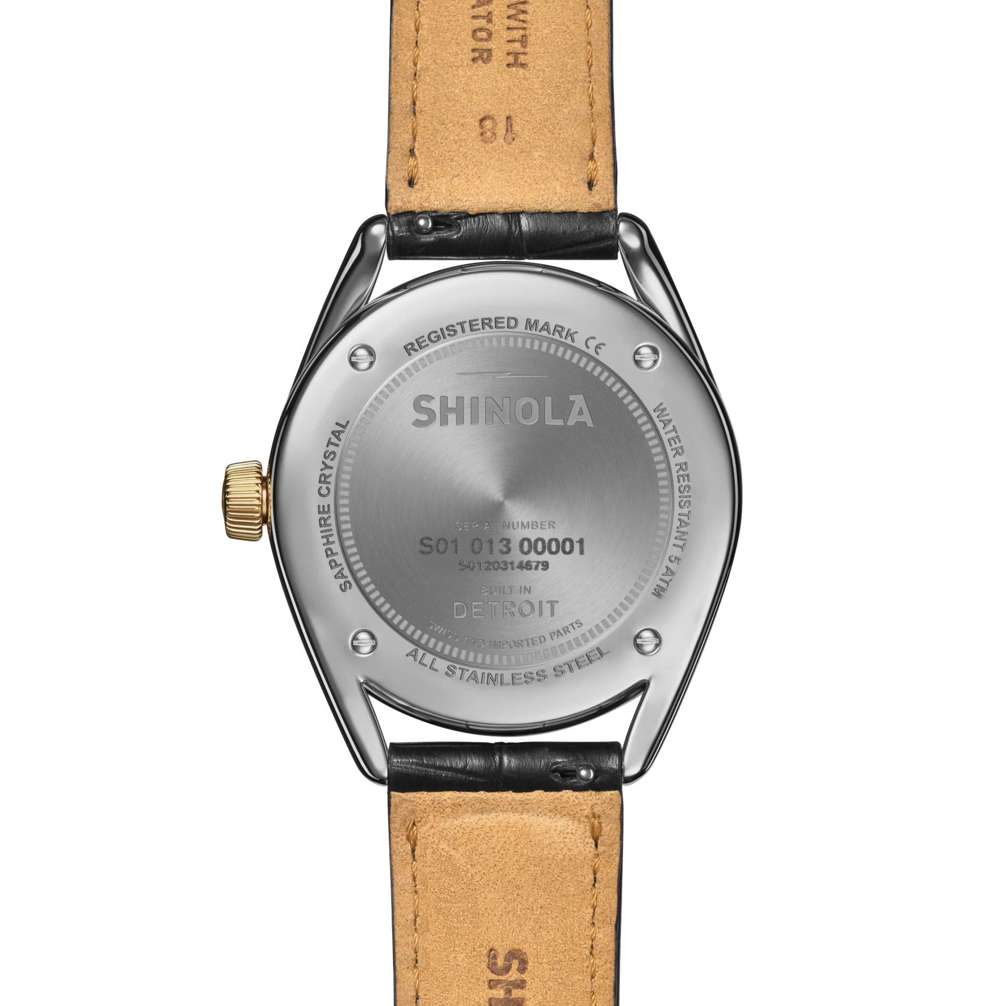 Celestial Derby Watch - Black Mother of Pearl Diamond - Image 8