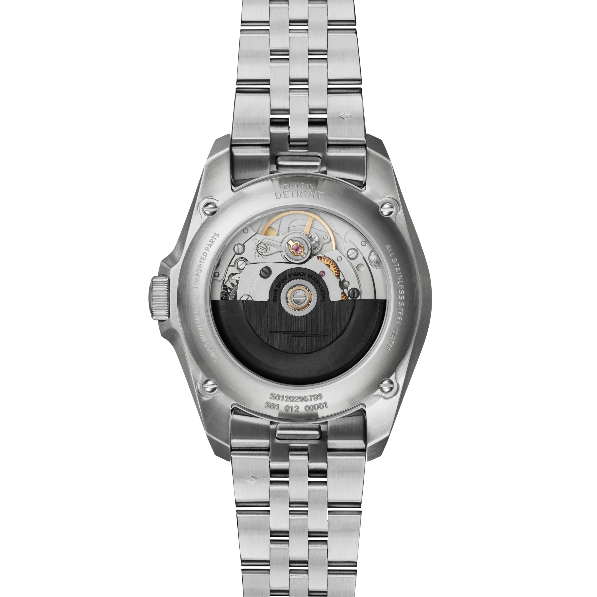 Circadian Monster Automatic Watch - Gray Mother of Pearl - Image 4