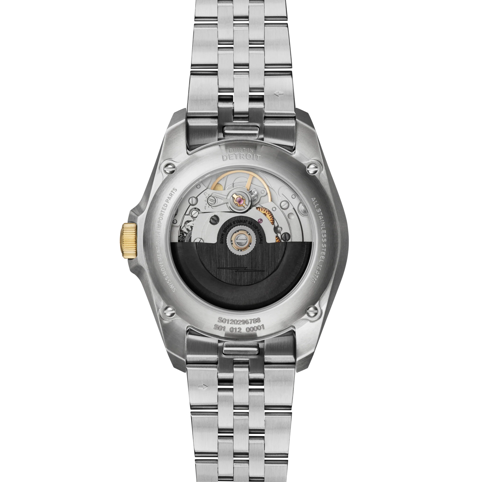 Circadian Monster Automatic Watch - White Mother of Pearl - Image 4