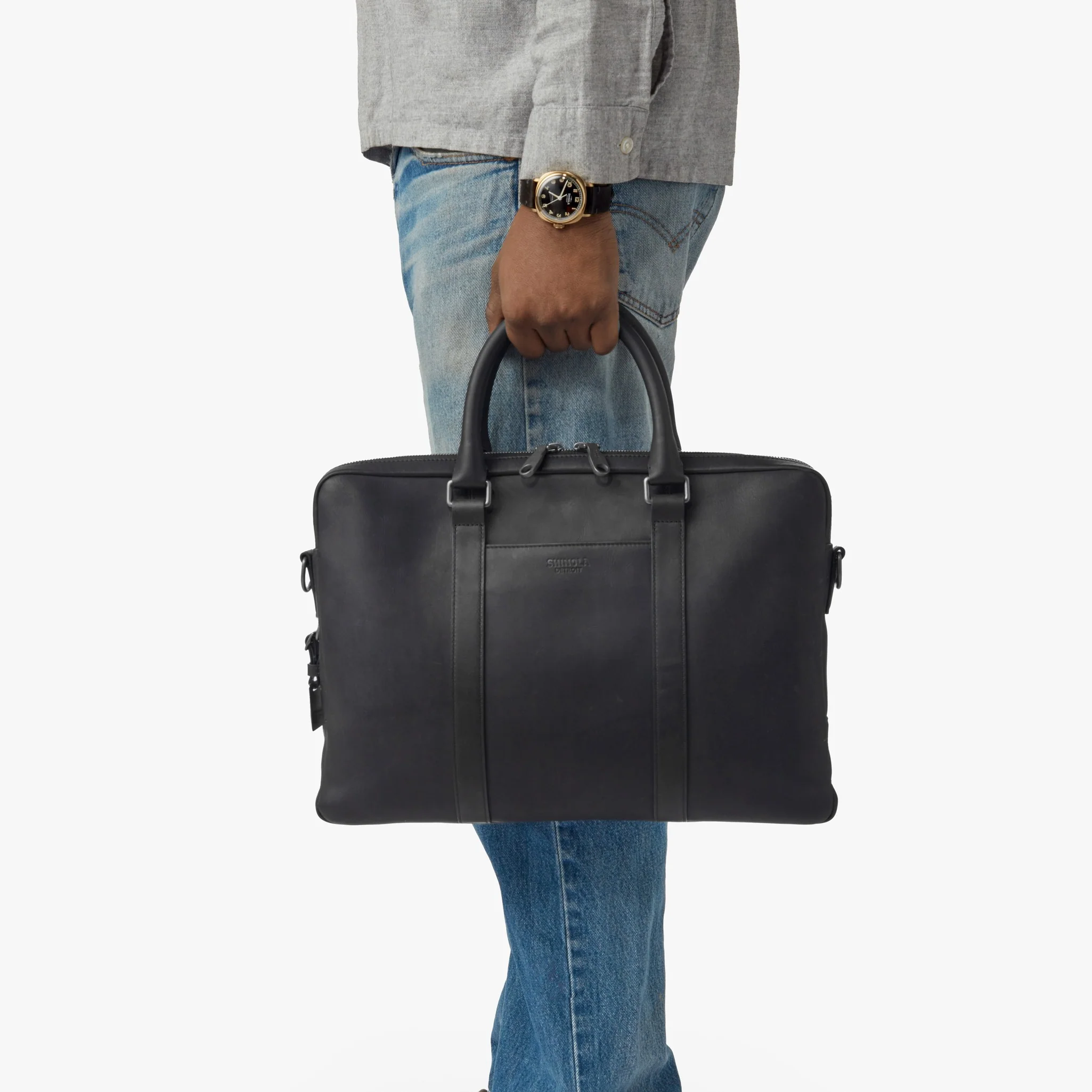 Computer Briefcase - Black - Image 2