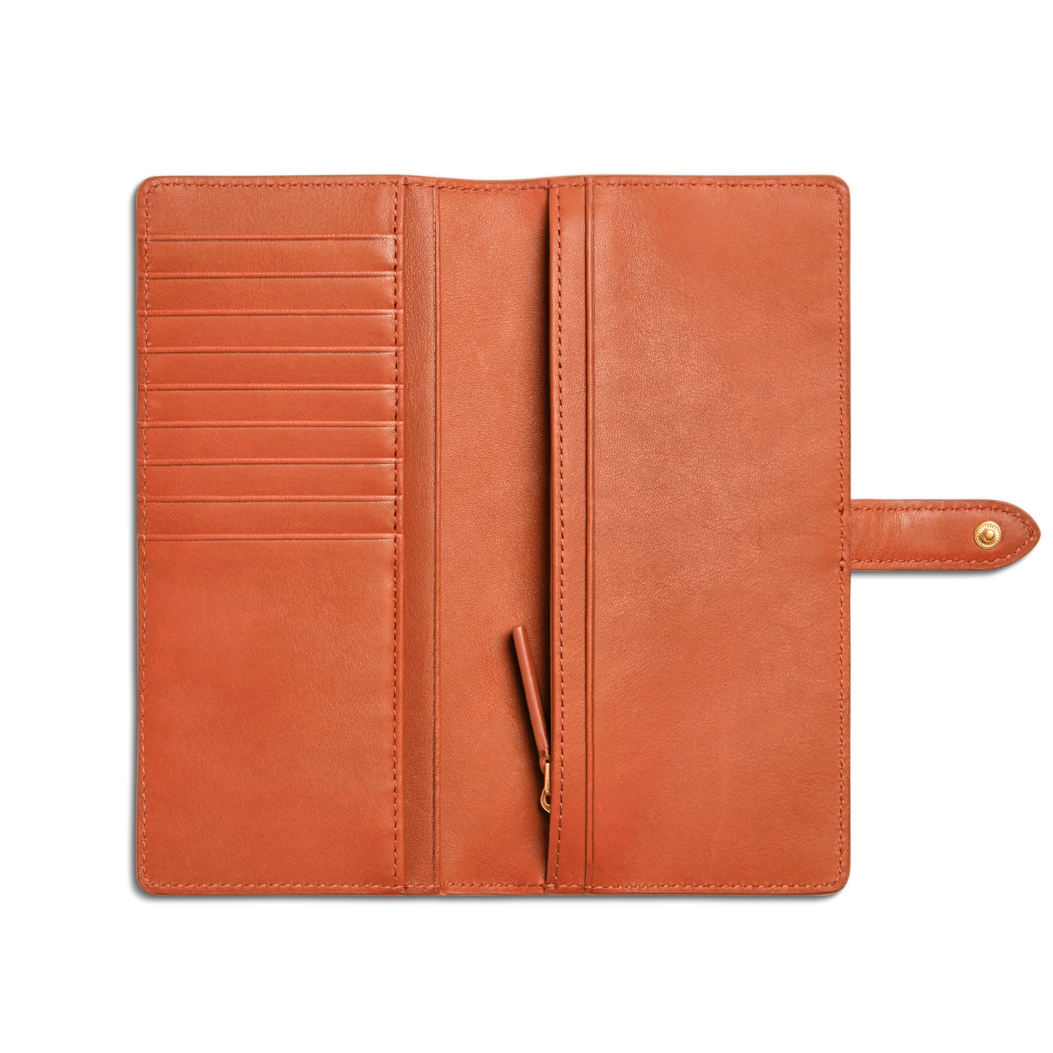 Continental Snap Wallet - Rust - Image 2