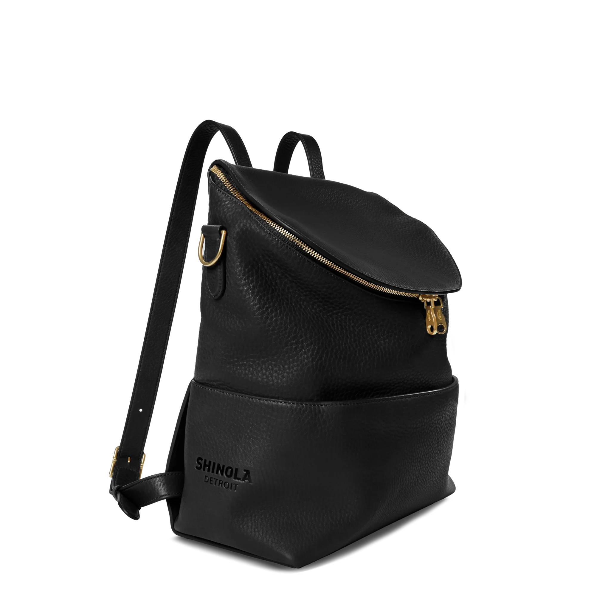 Convertible Pocket Backpack - Brand Stripe / Black - Image 3