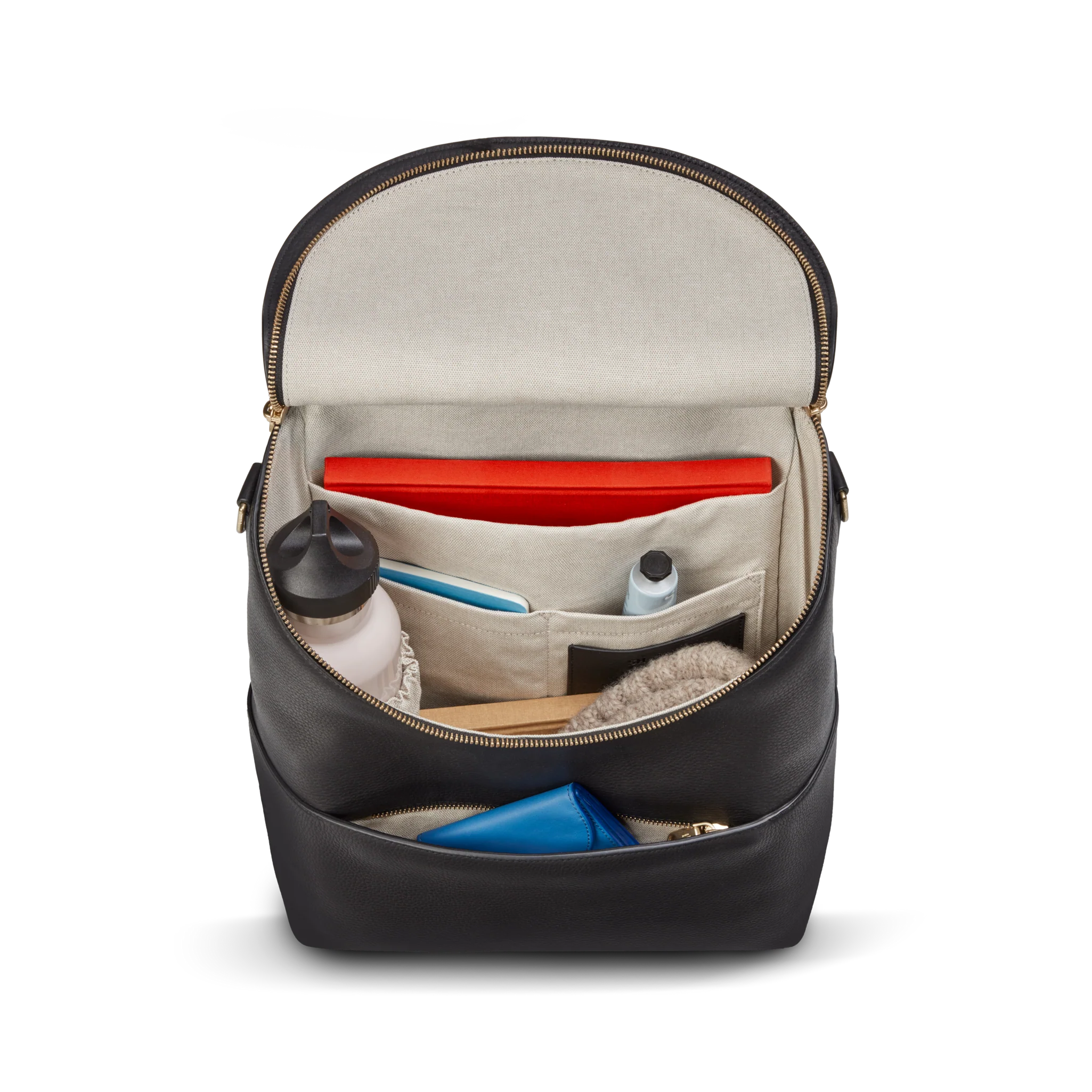 Convertible Pocket Backpack - Brand Stripe / Black - Image 5