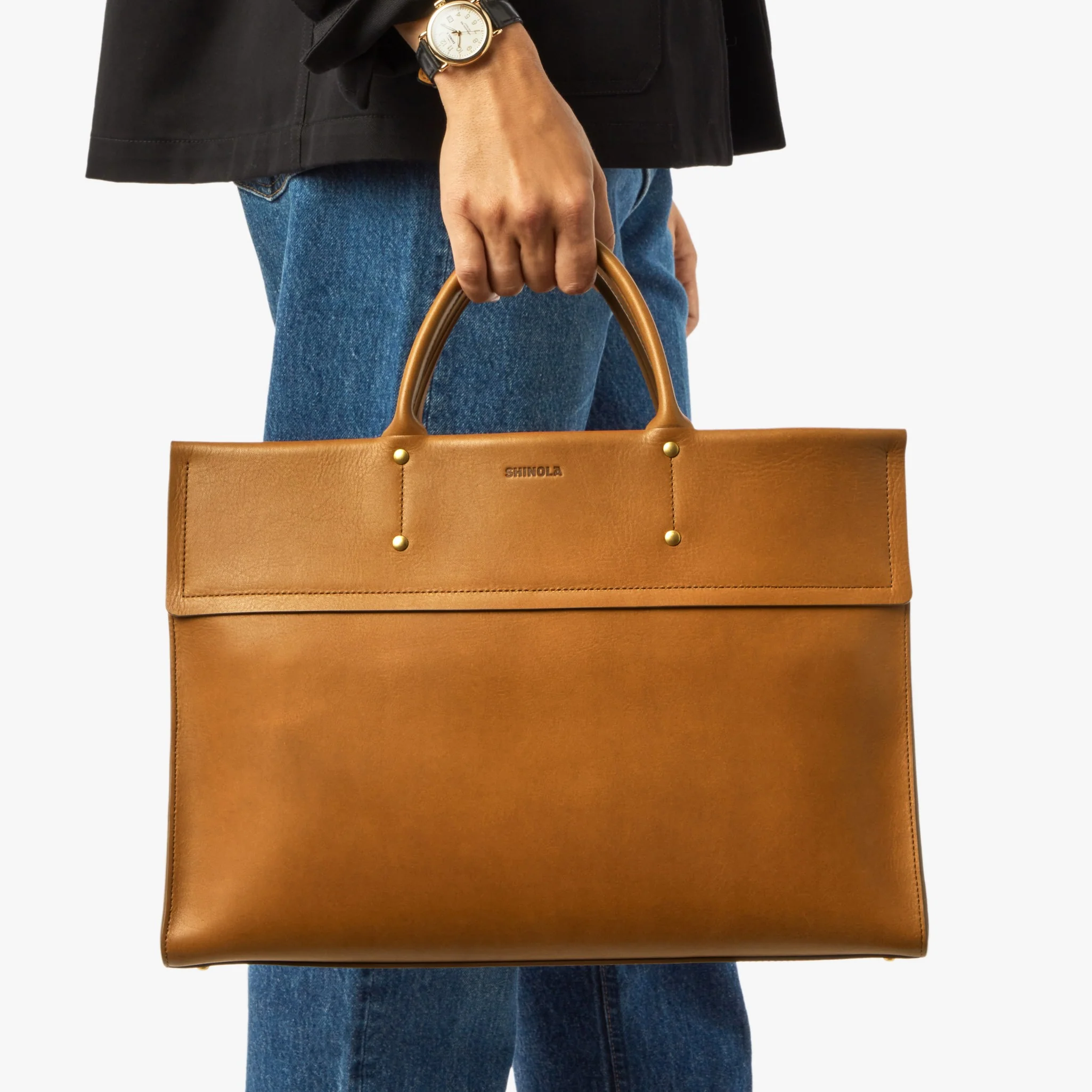 Day Satchel - Tan - Image 6