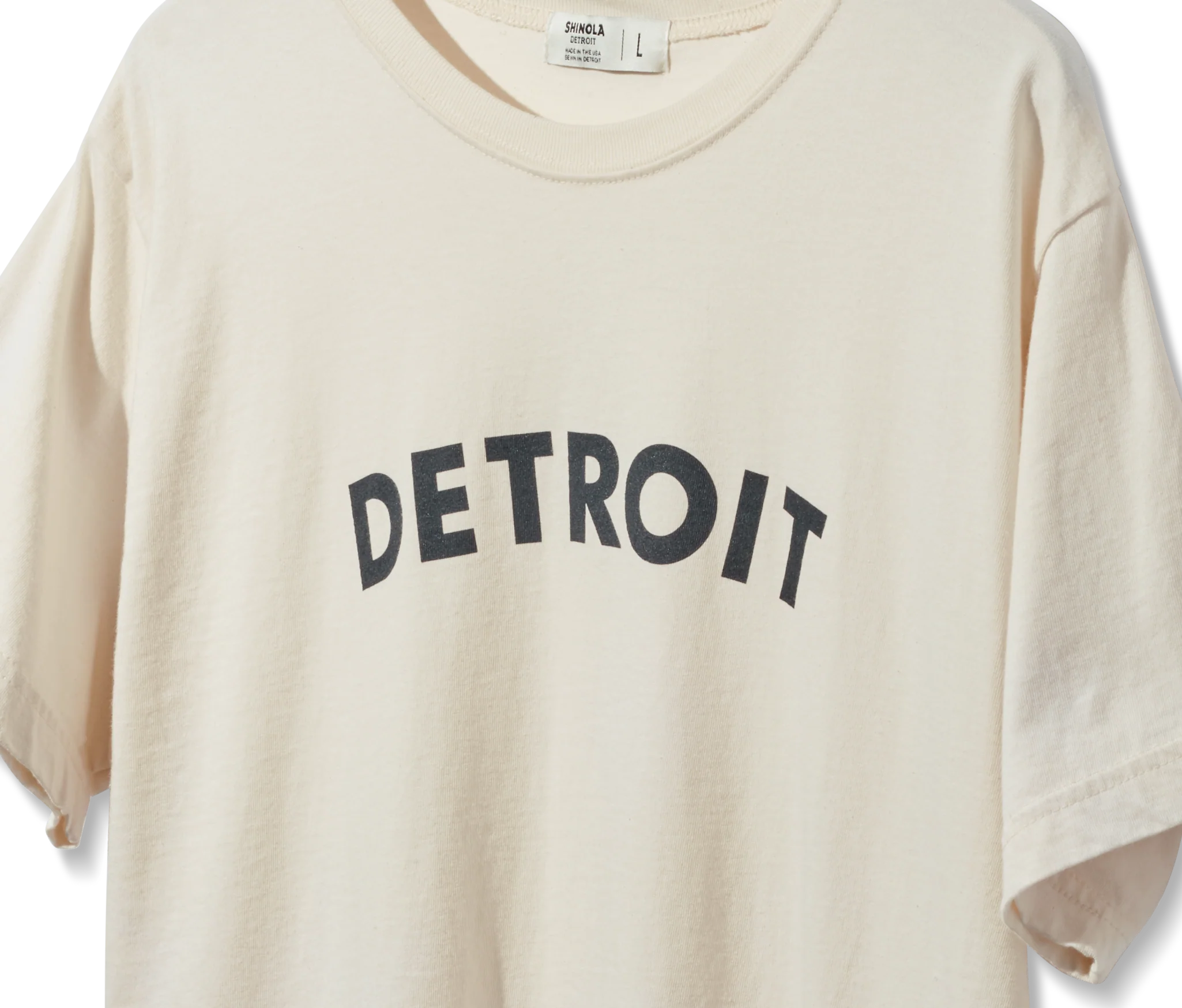Detroit Graphic T Shirt - Cream - Image 3