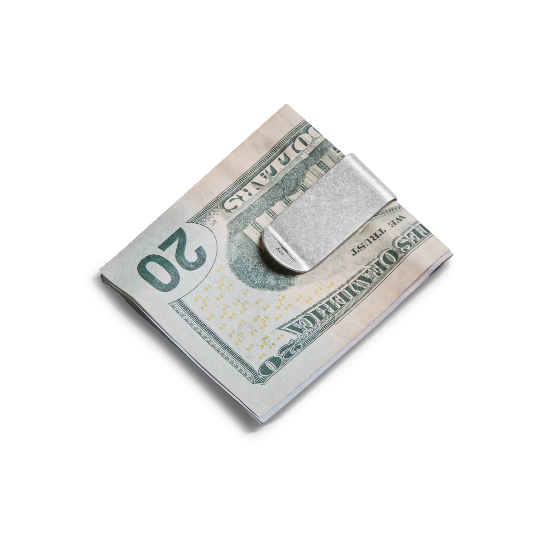 Engravable Money Clip - Sterling Silver - Image 2