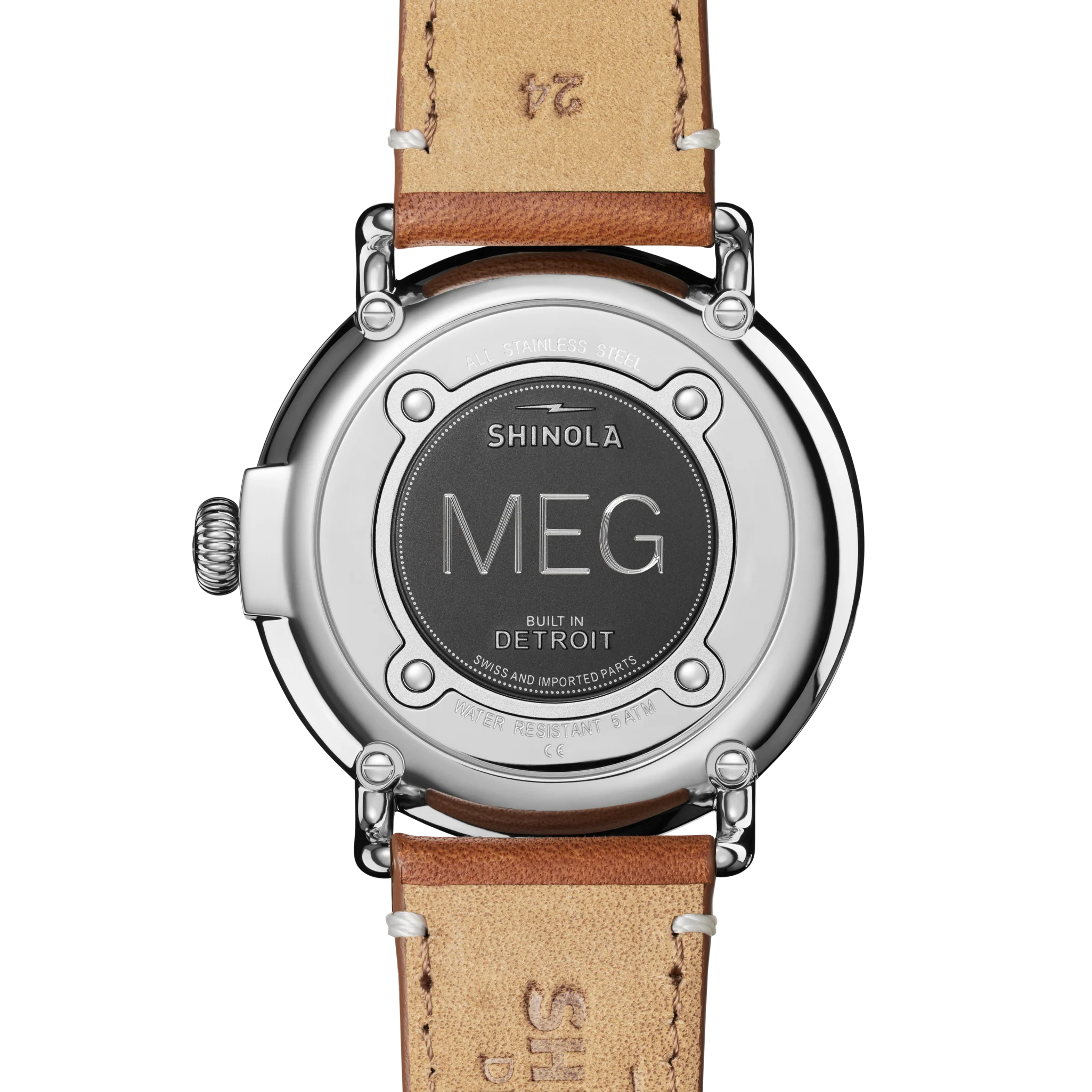 Engravable Runwell Watch - White - Image 3