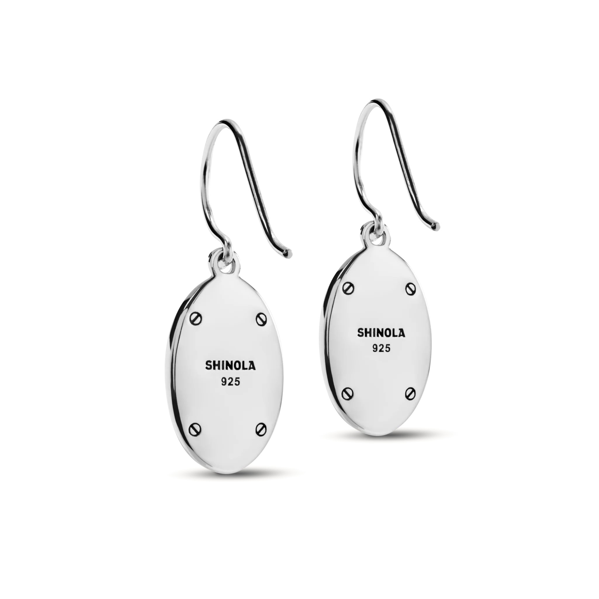 Heirloom Mother Of Pearl Drop Earrings - Sterling Silver - Image 4