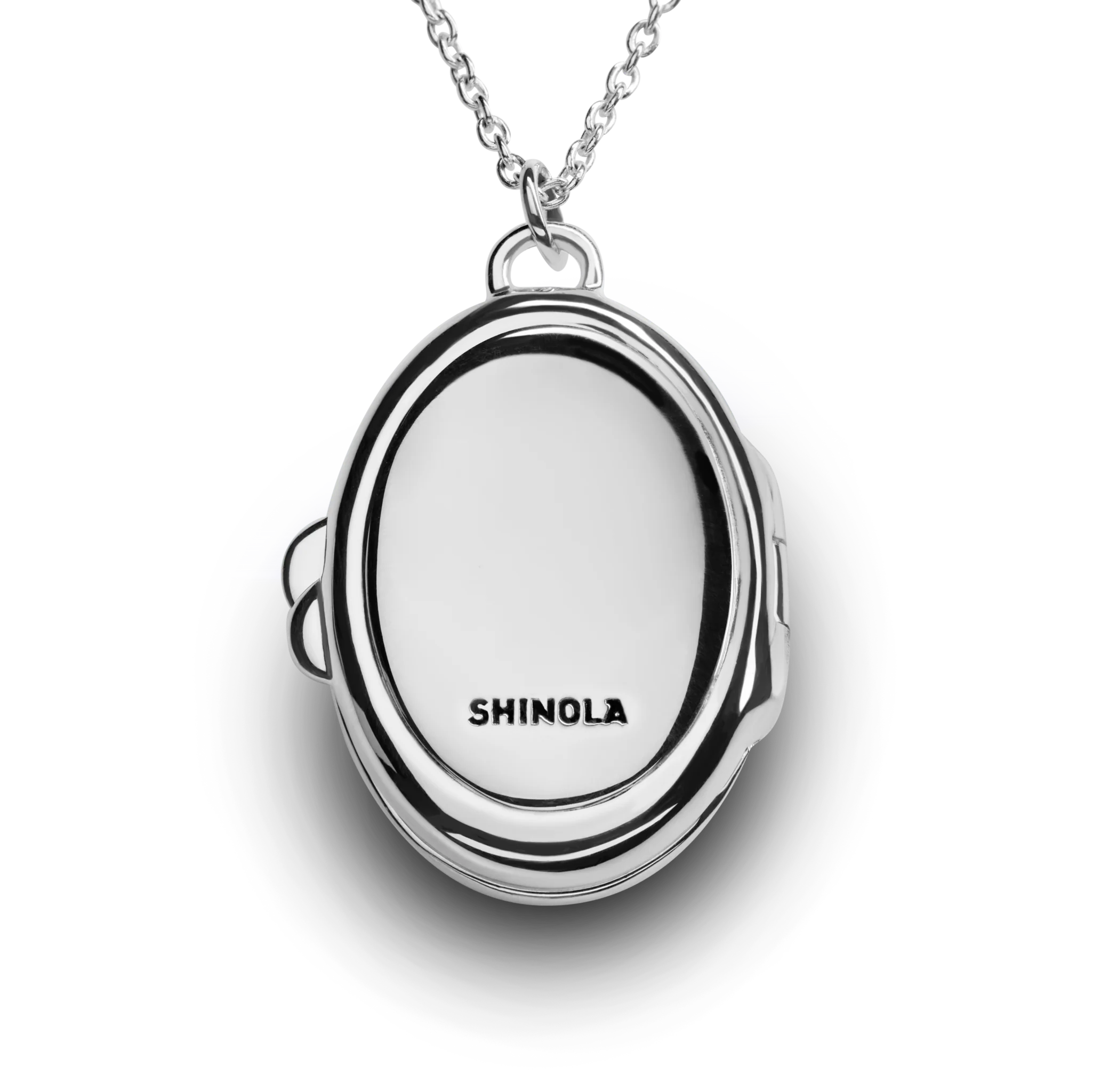 Heirloom Petite Locket Necklace - Sterling Silver - Image 11